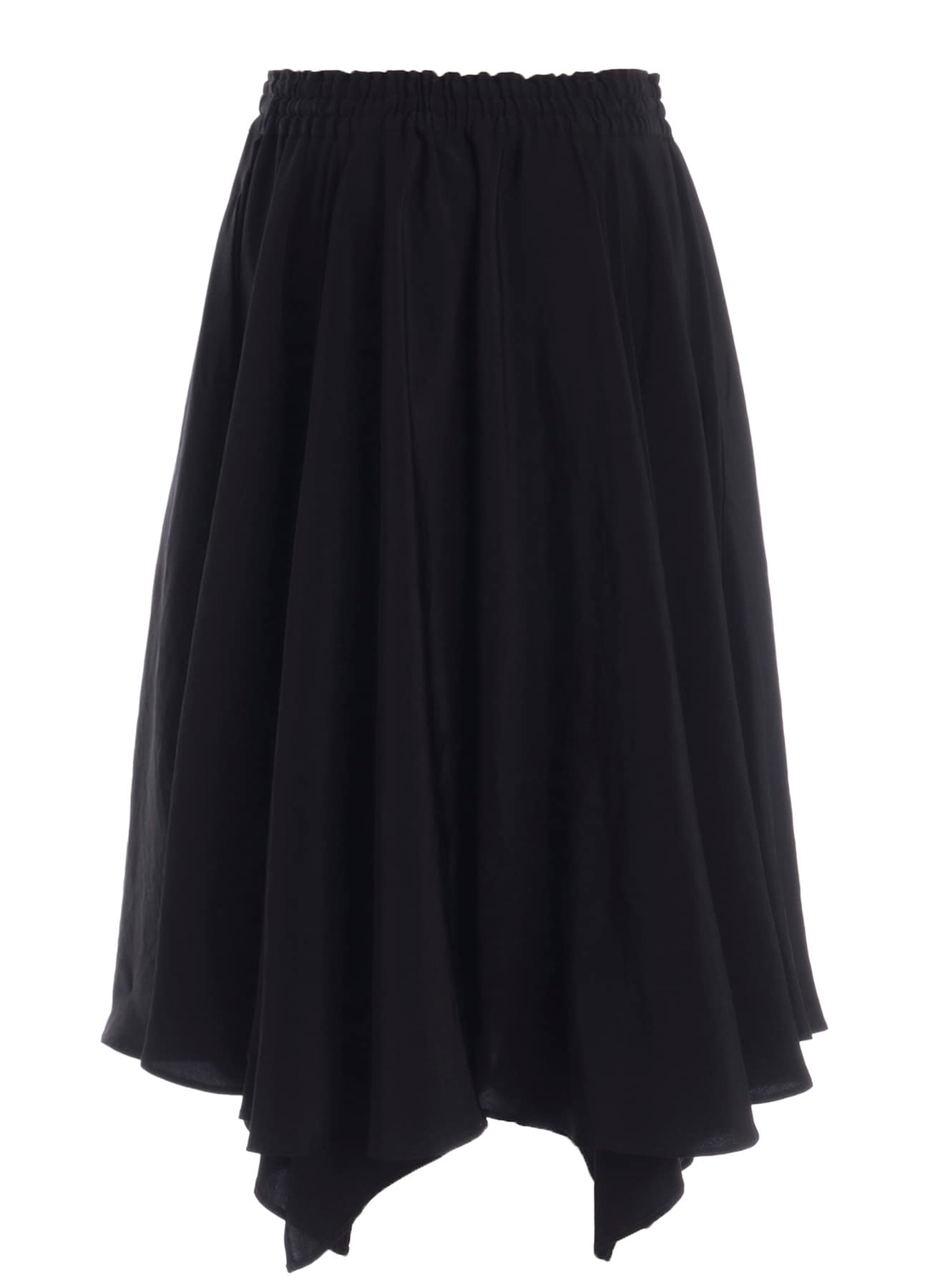 TA/PE CREPE DE CHINE FLARE GATHER SKIRT