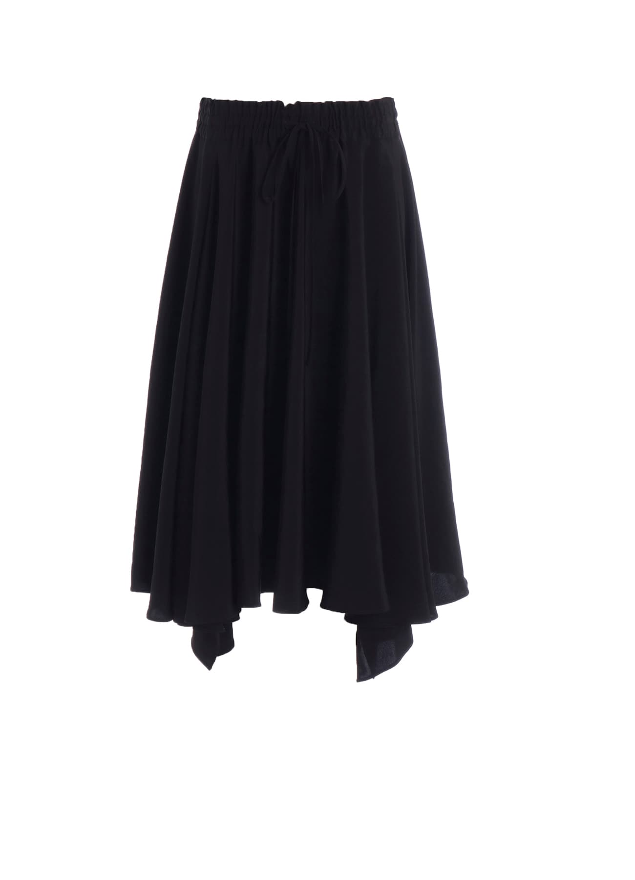 TA/PE CREPE DE CHINE FLARE GATHER SKIRT