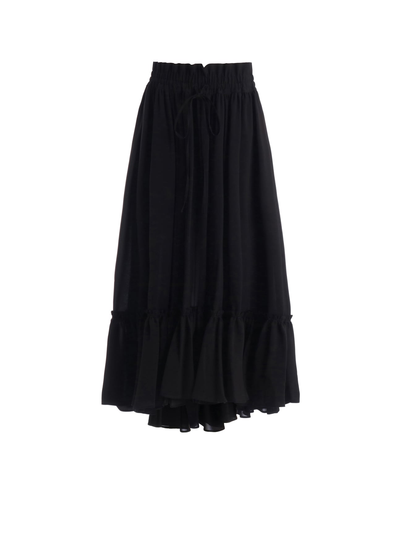 TA/PE GEORGETTE TIERED GATHERED SKIRT