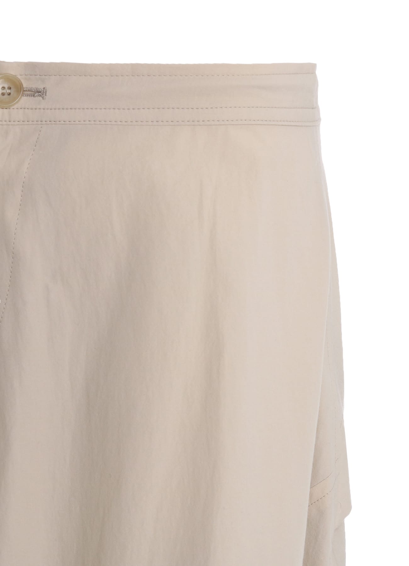 COTTON BROAD POCKET FLARE SKIRT