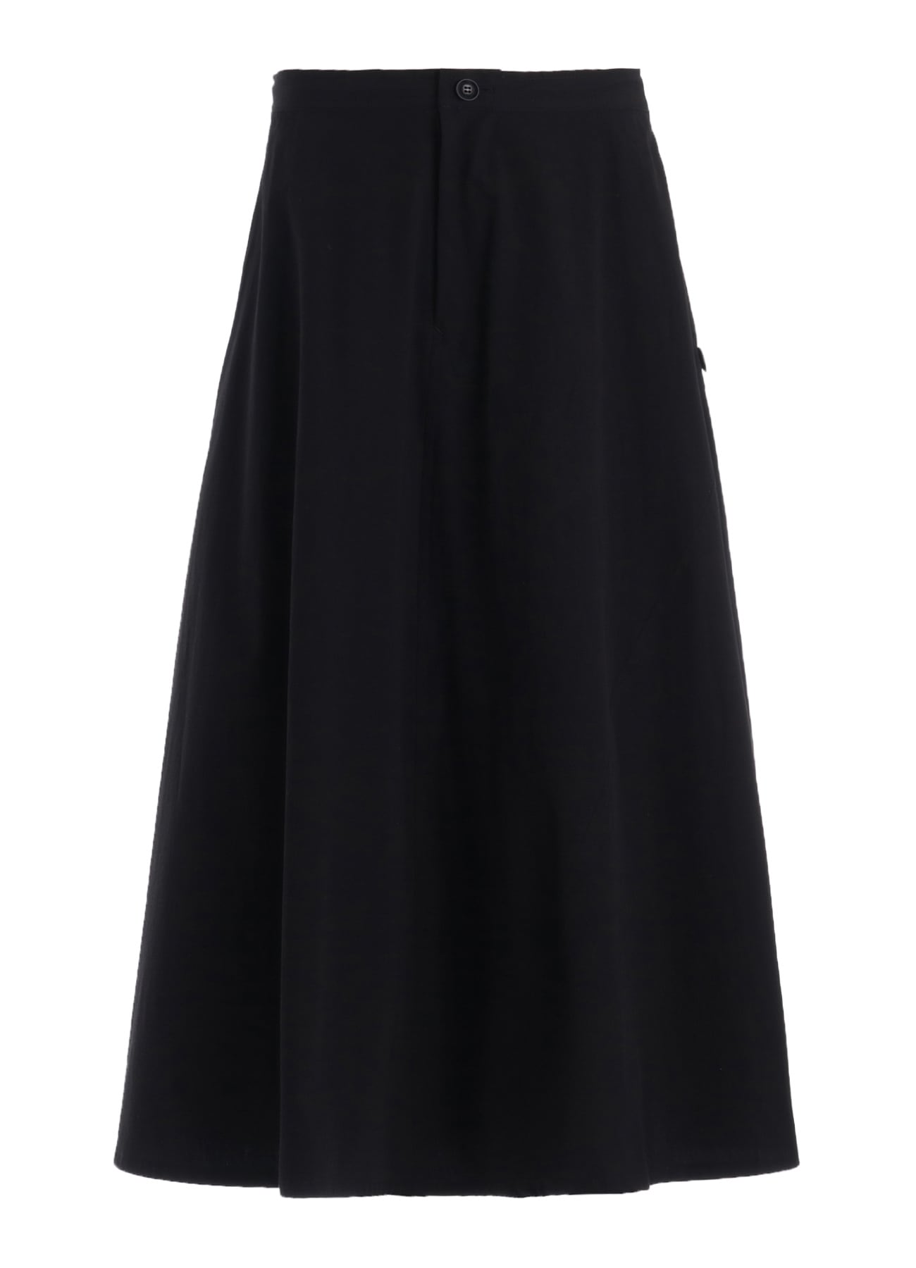 COTTON BROAD POCKET FLARE SKIRT