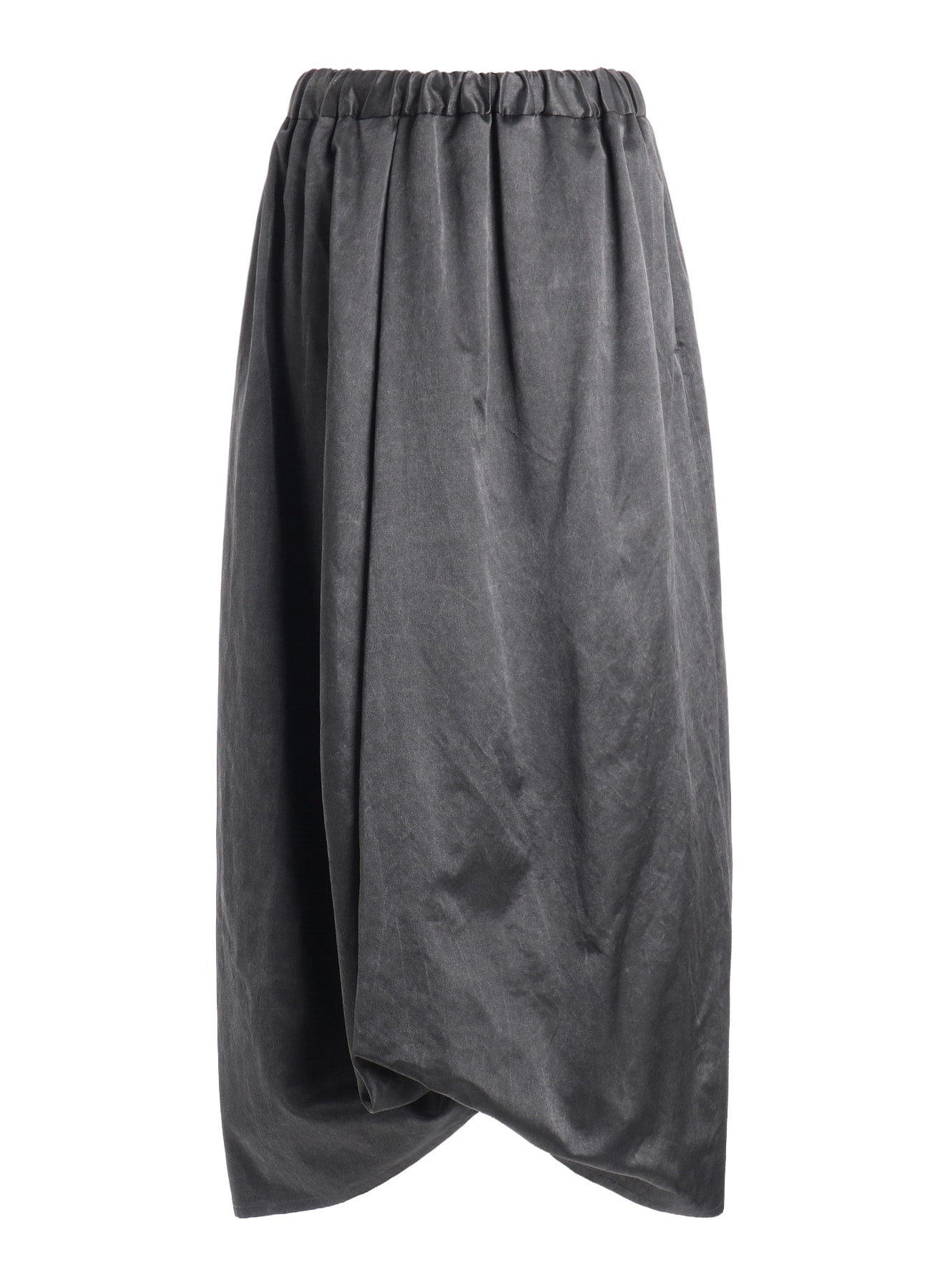 BLEACH SATIN TUCK SKIRT