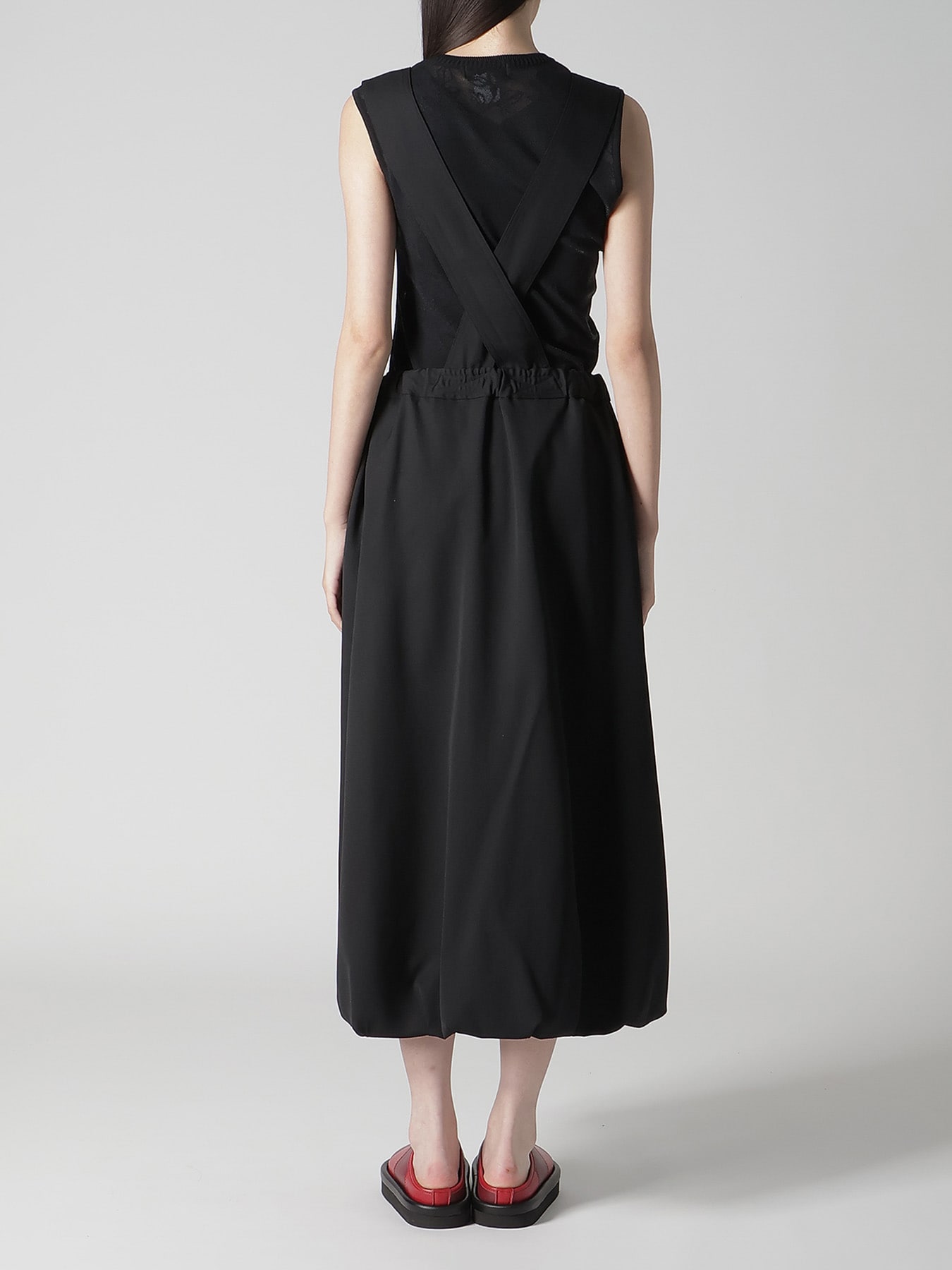 WOOL GABARDINE BALLLON SKIRT