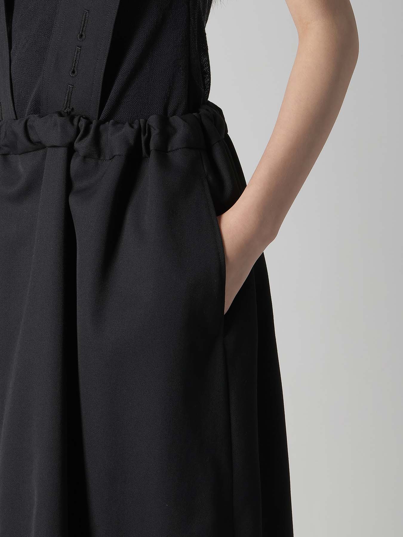 WOOL GABARDINE BALLLON SKIRT