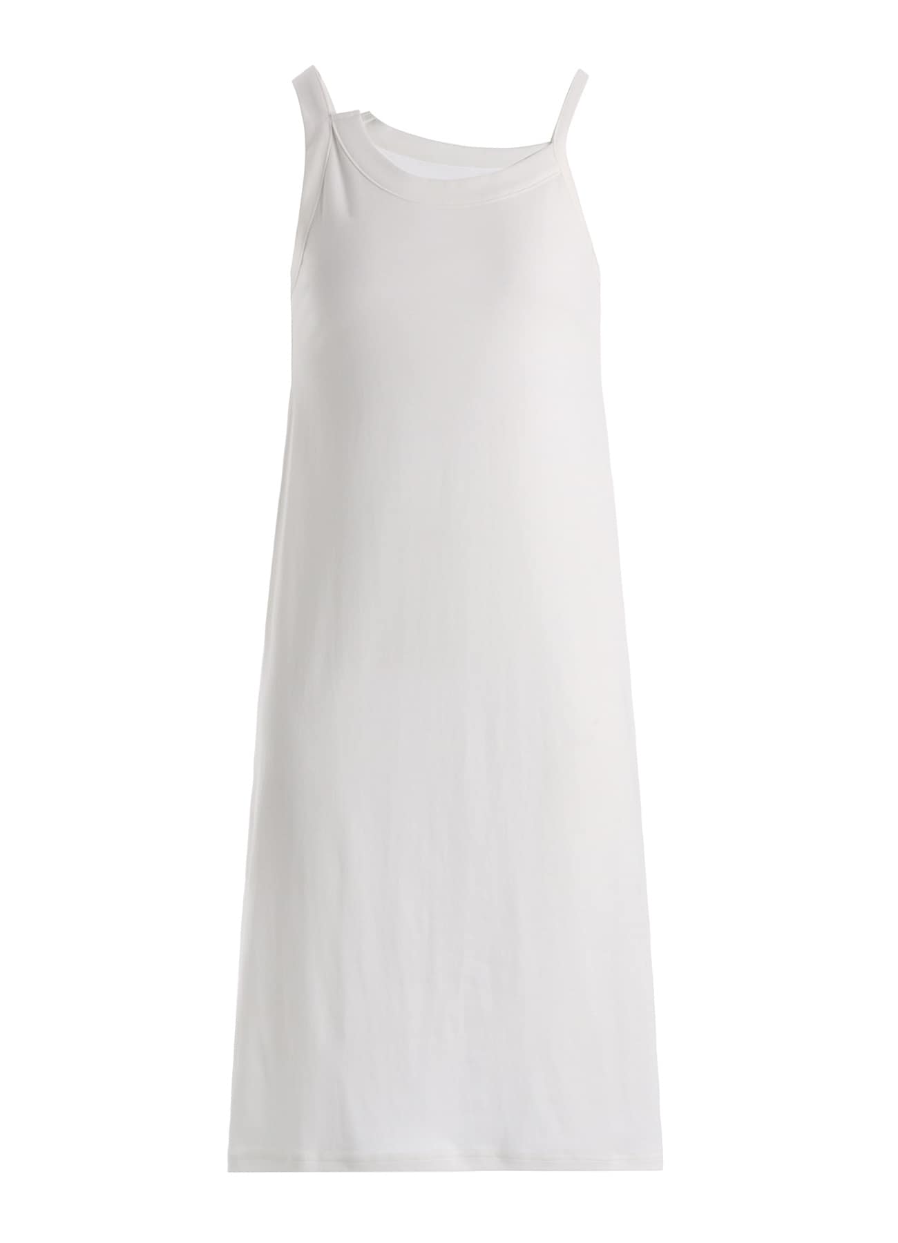 Y" EMBROIDERY SLEEVELESS LONG TEE