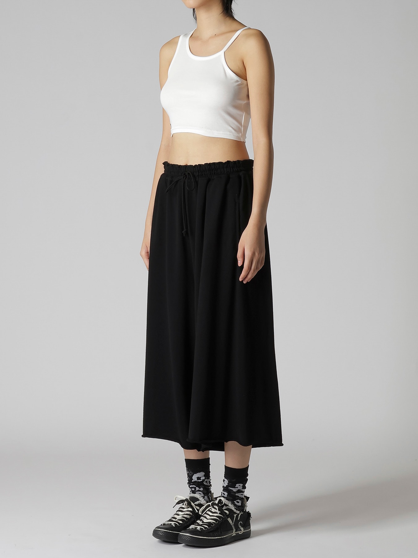 SOFT FRENCHTERRY ARRANGED PANTS