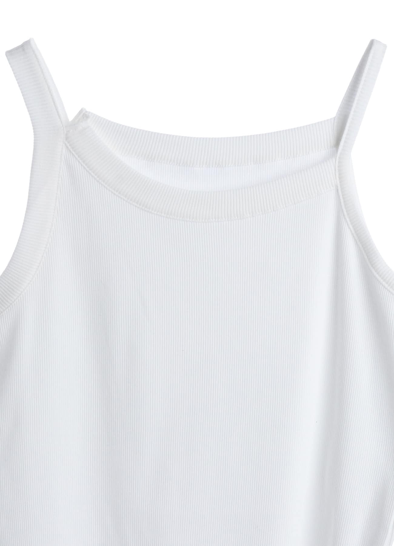 COTTON RIB TANKTOP