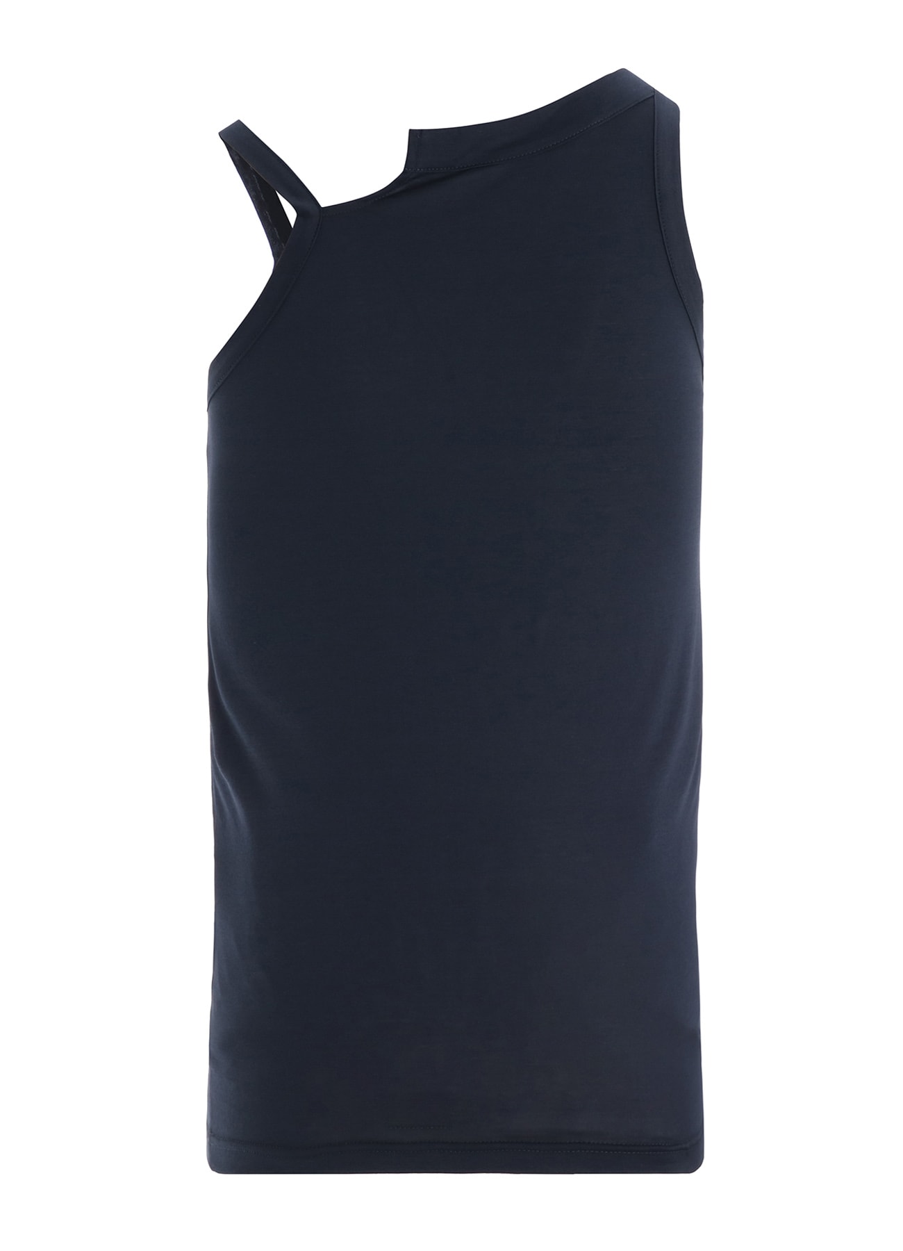 COTTON JERSEY BACKLESS TANKTOP