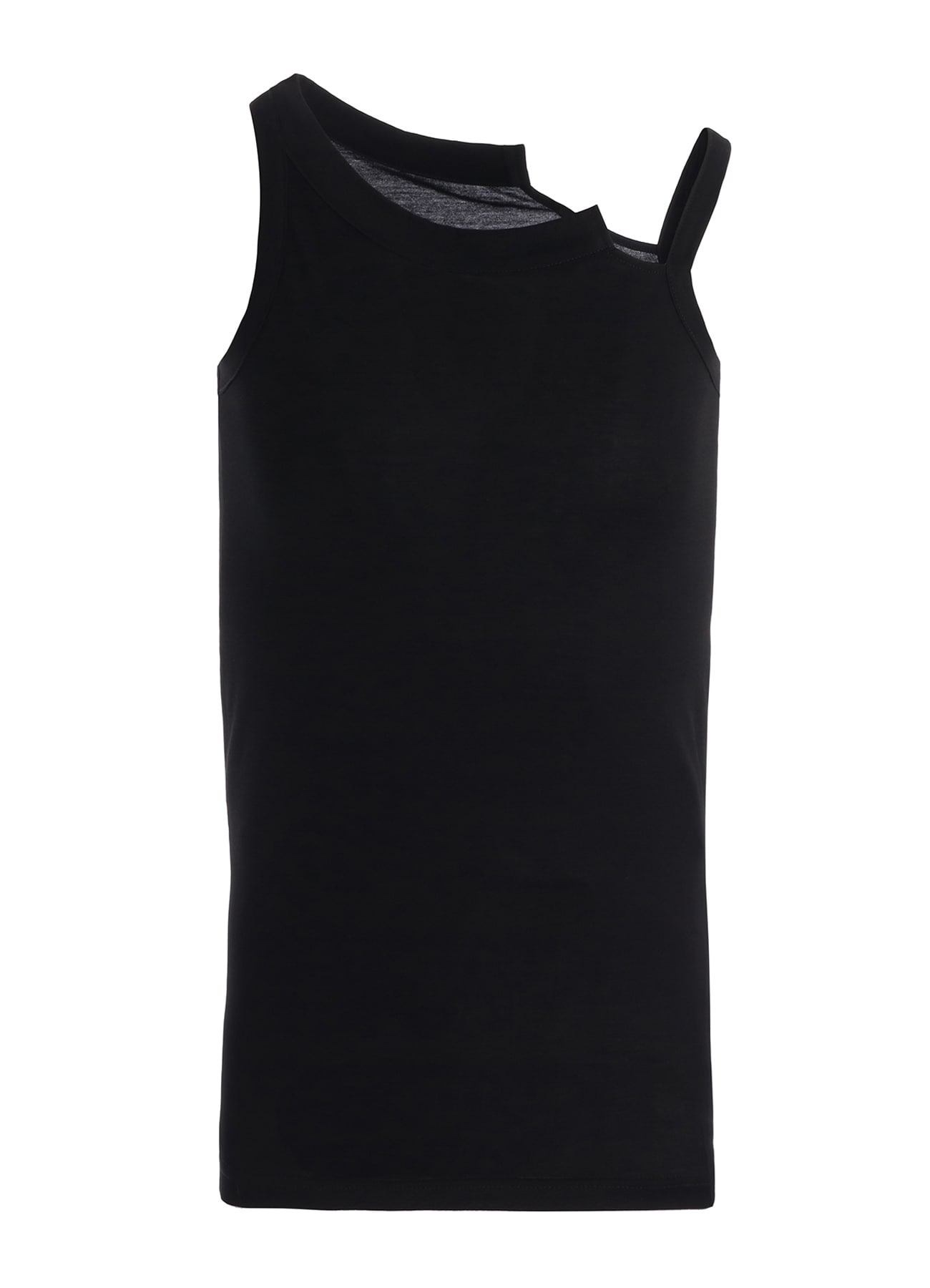 COTTON JERSEY BACKLESS TANKTOP