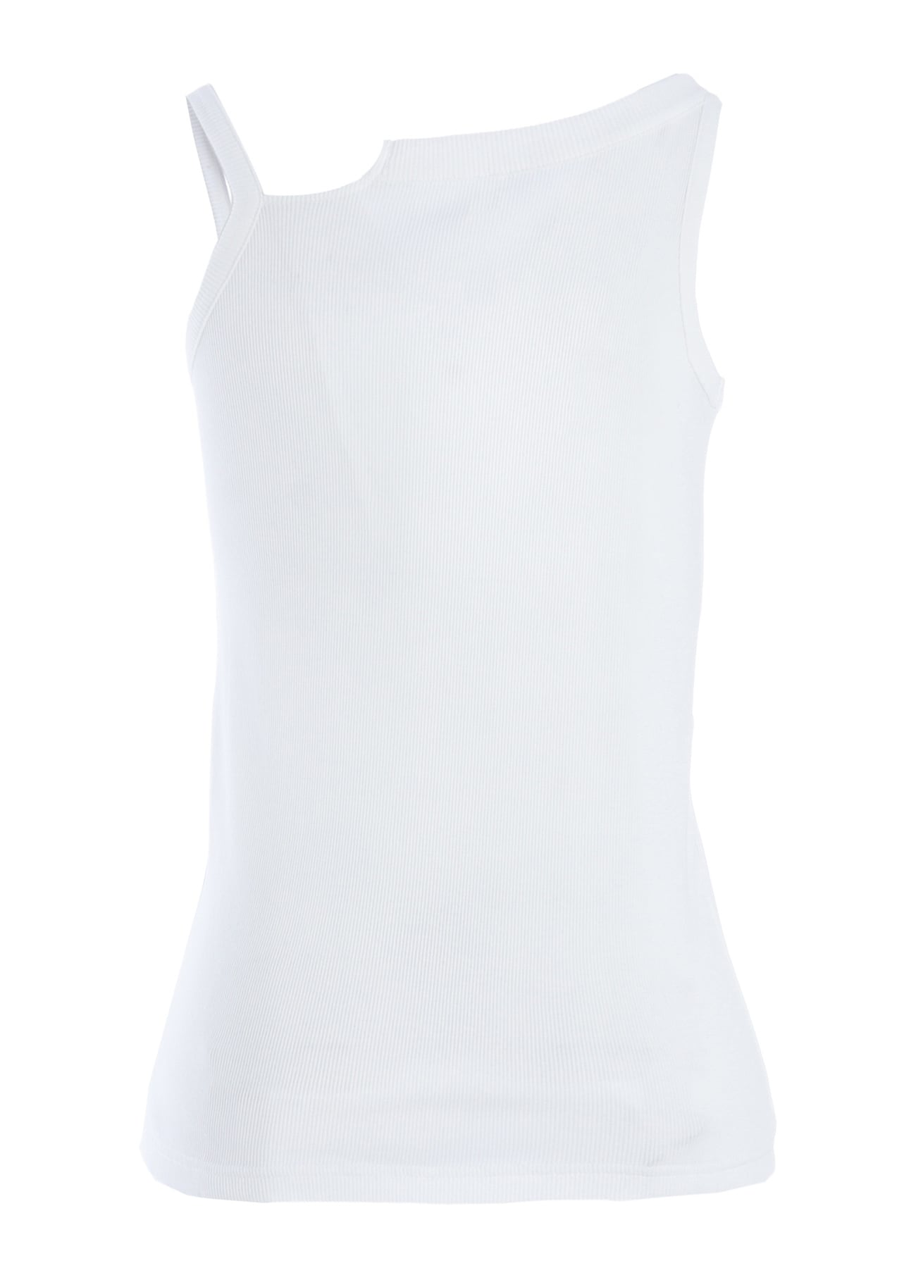 COTTON RIB BACKLESS TANKTOP