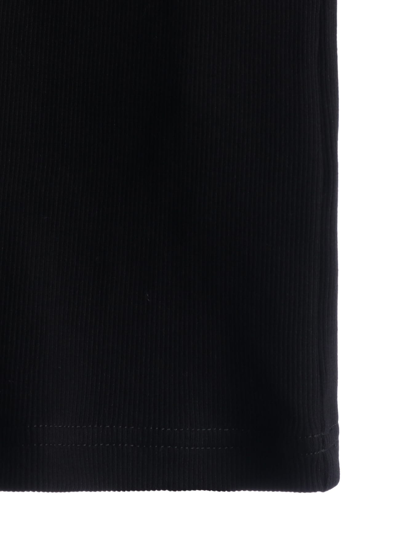 COTTON RIB OVERSIZED SLEEVELESS TEE