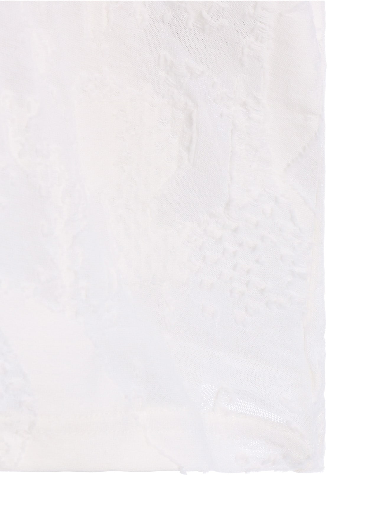 CRUSH JACQUARD ROUND NECK BIG TEE