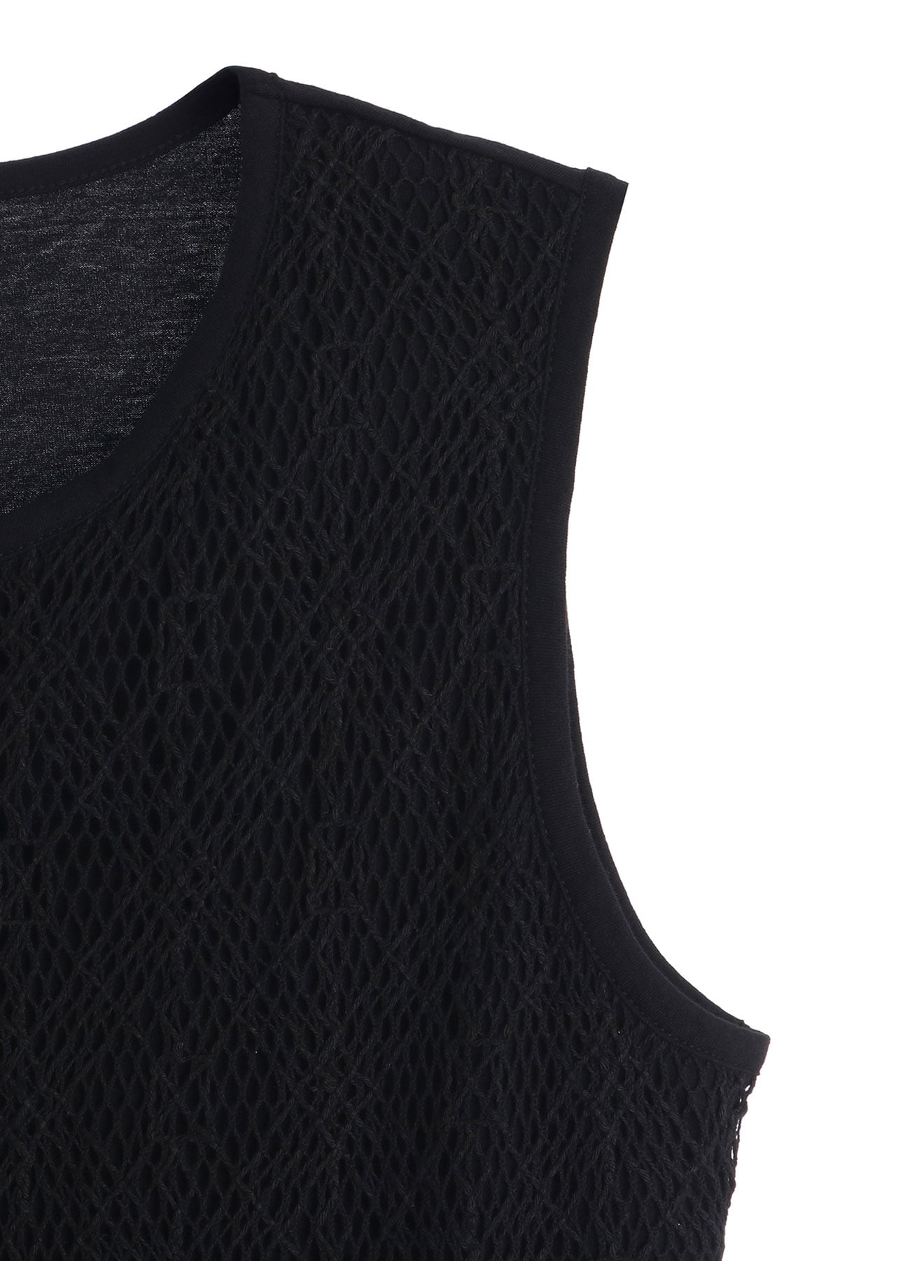 LACE COMBINATION SLEEVELESS TEE