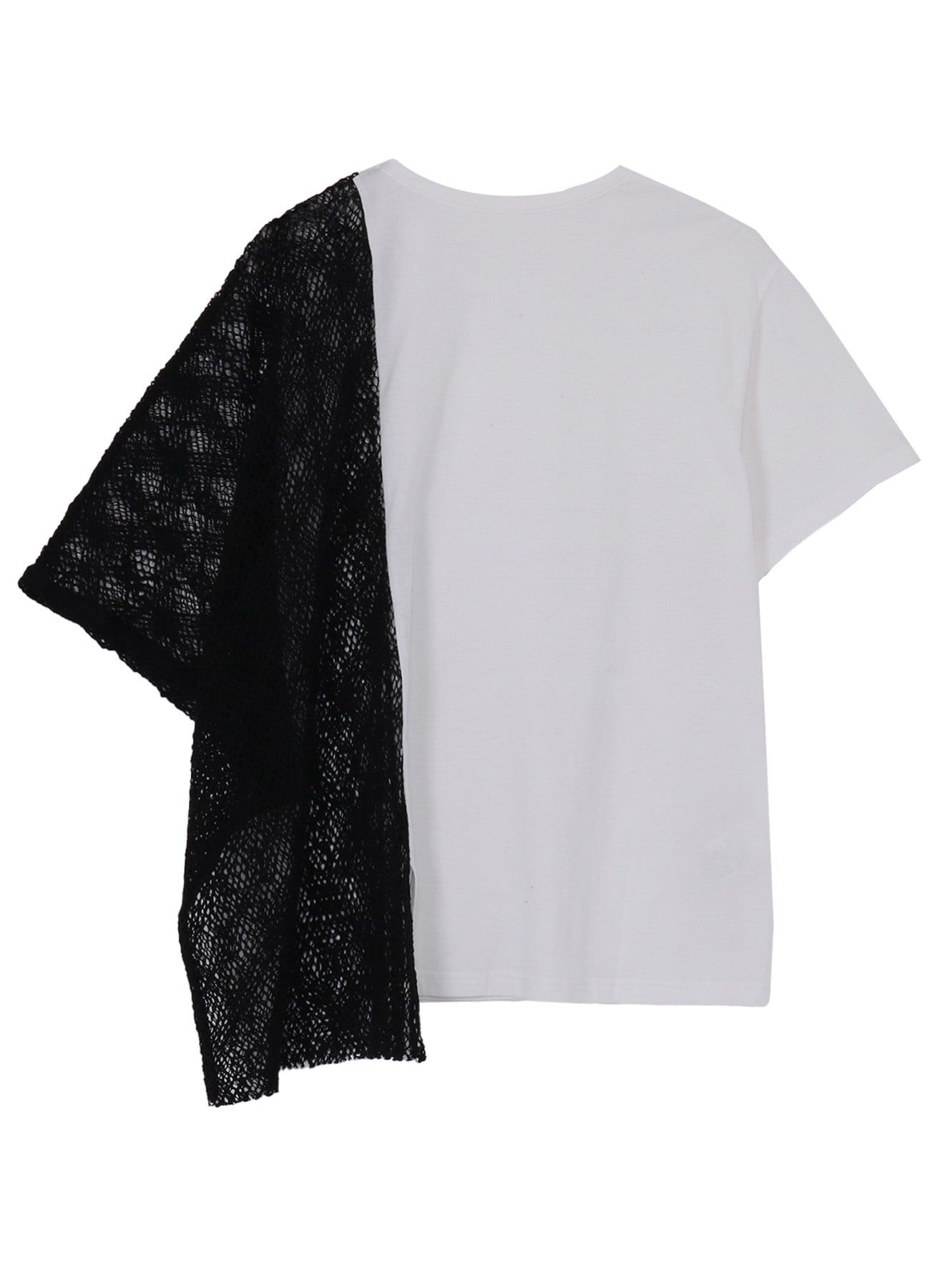 LACE COMBINATION HALF SLEEVE TEE