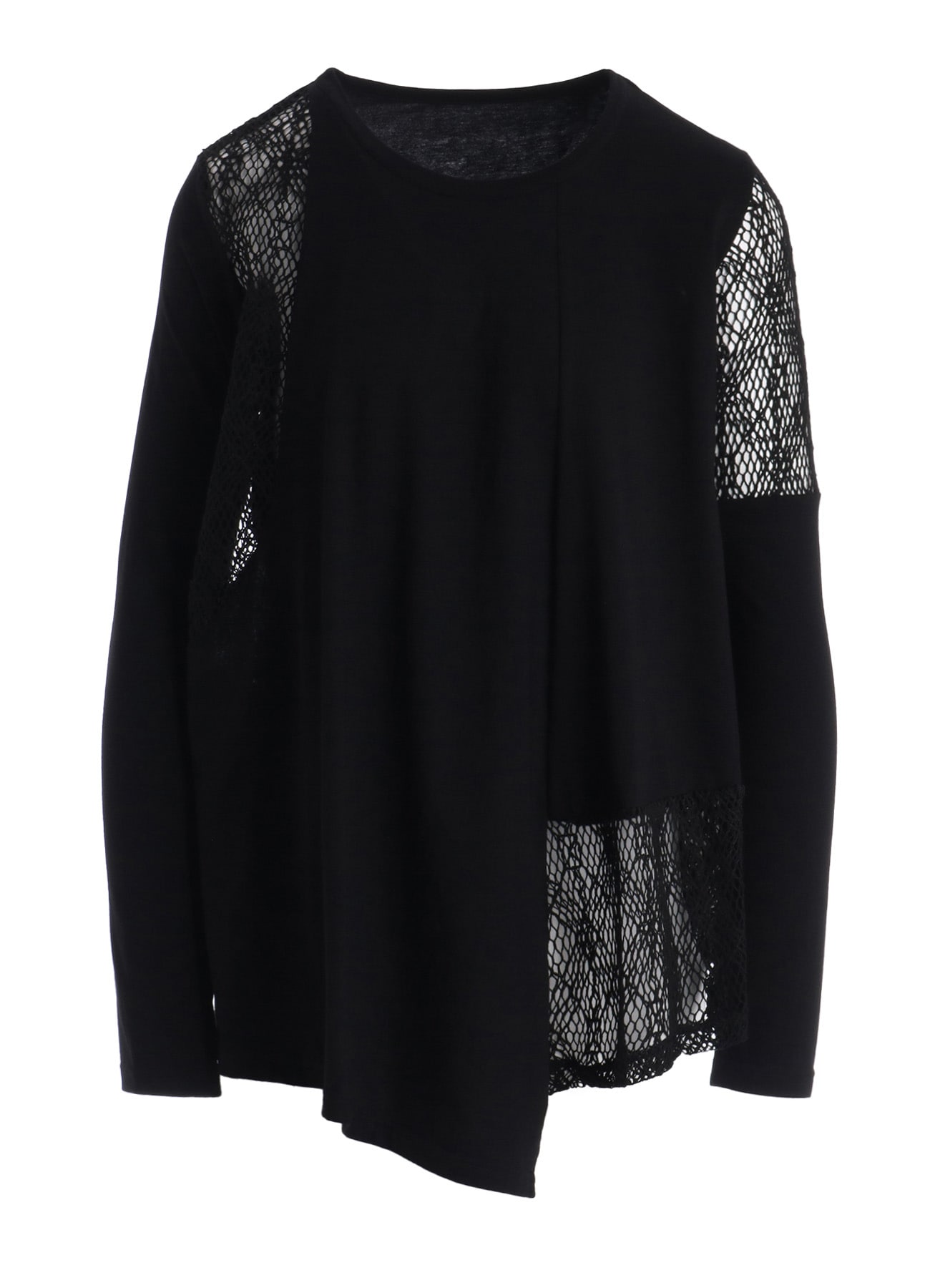 LACE COMBINATION LONG SLEEVE TEE