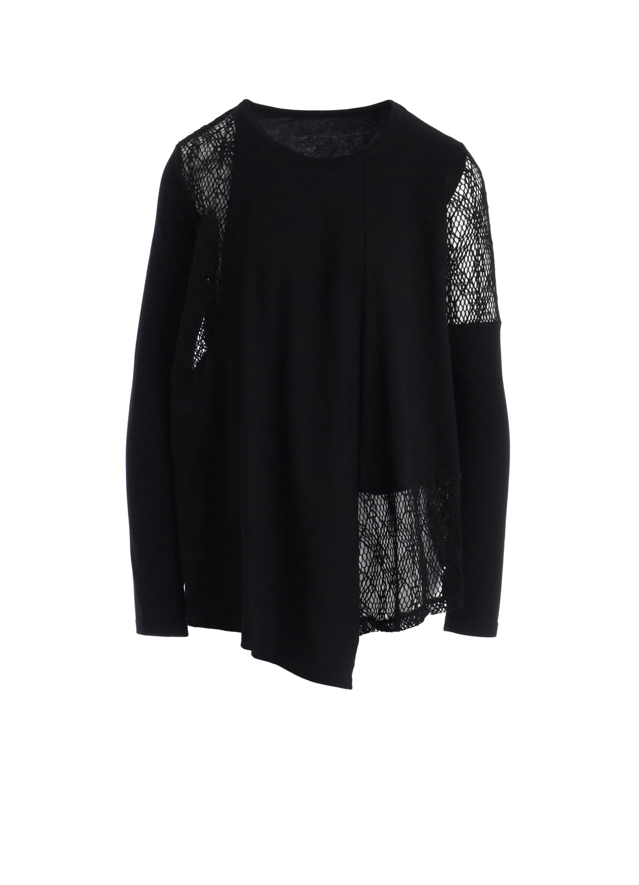 LACE COMBINATION LONG SLEEVE TEE