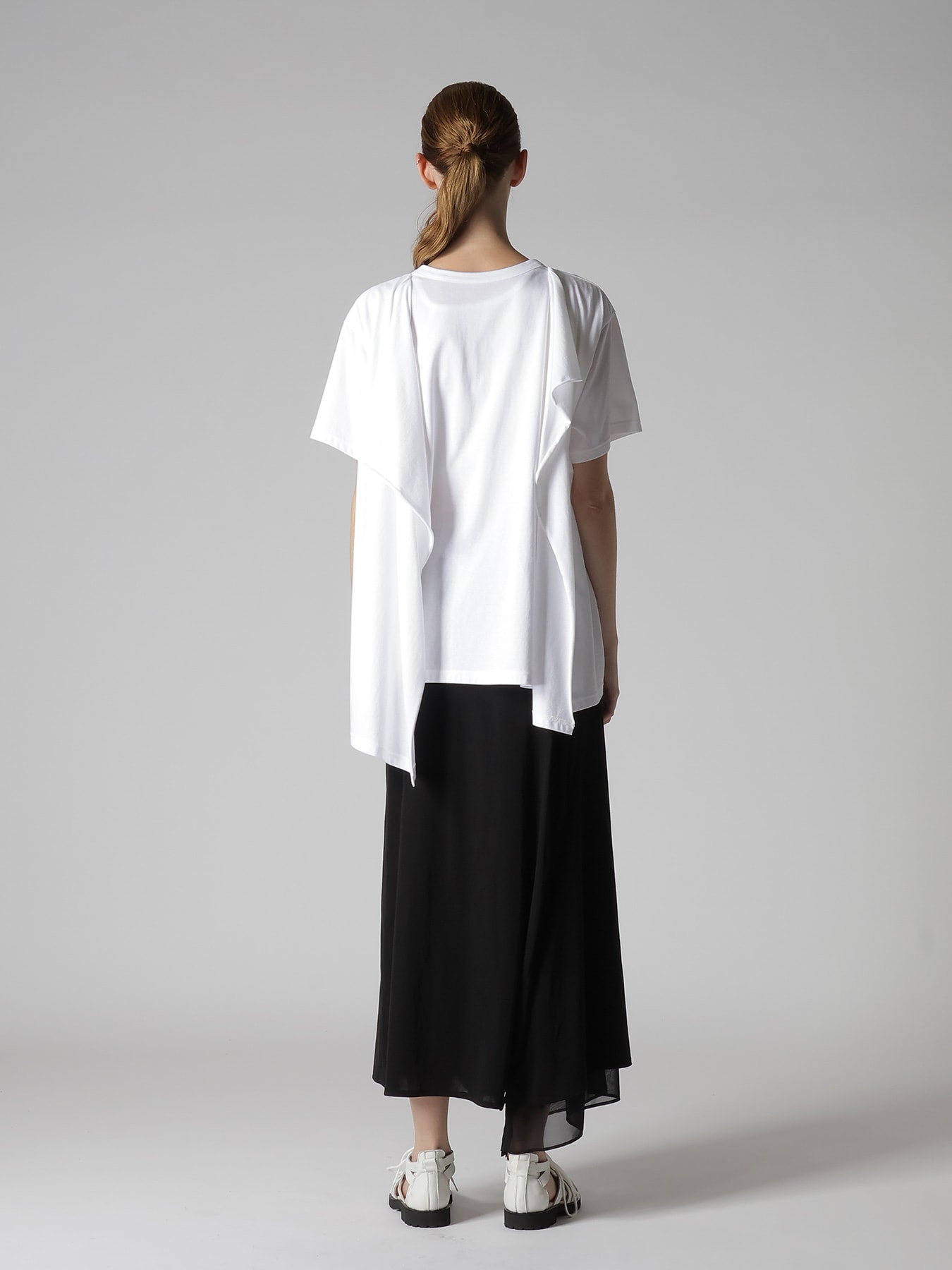 COTTON JERSEY MESSAGE PRINT SHORT SLEEVE TEE