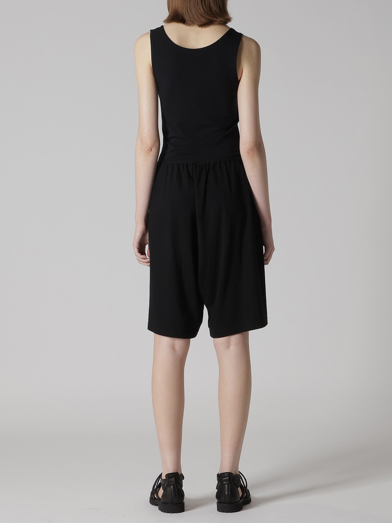 COTTON JERSEY EASY HALF PANTS