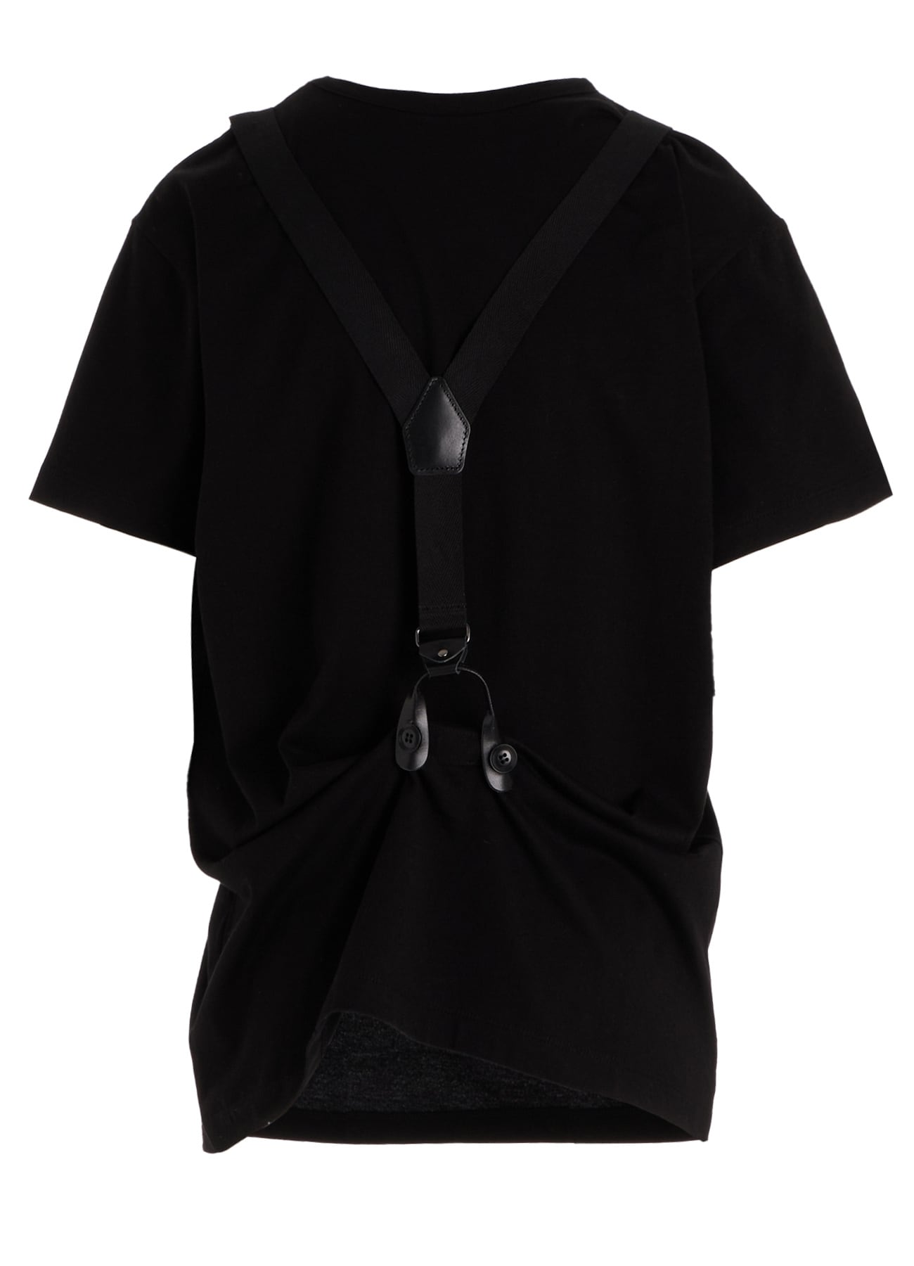 COTTON JERSEY SUSPENDERS HALF SLEEVE TEE