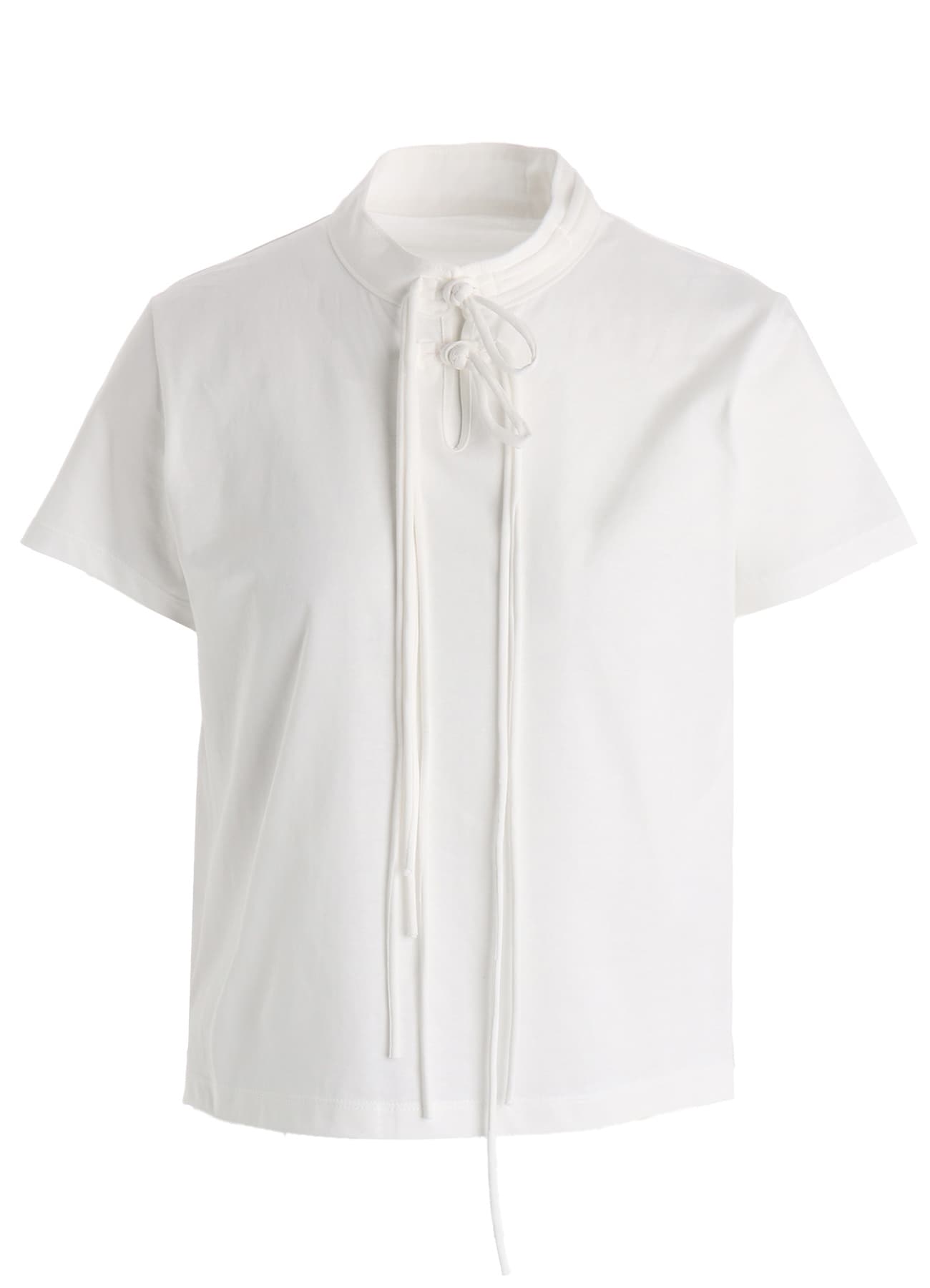 COTTON JERSEY SHAKA BUTTON SHORT SLEEVE TEE