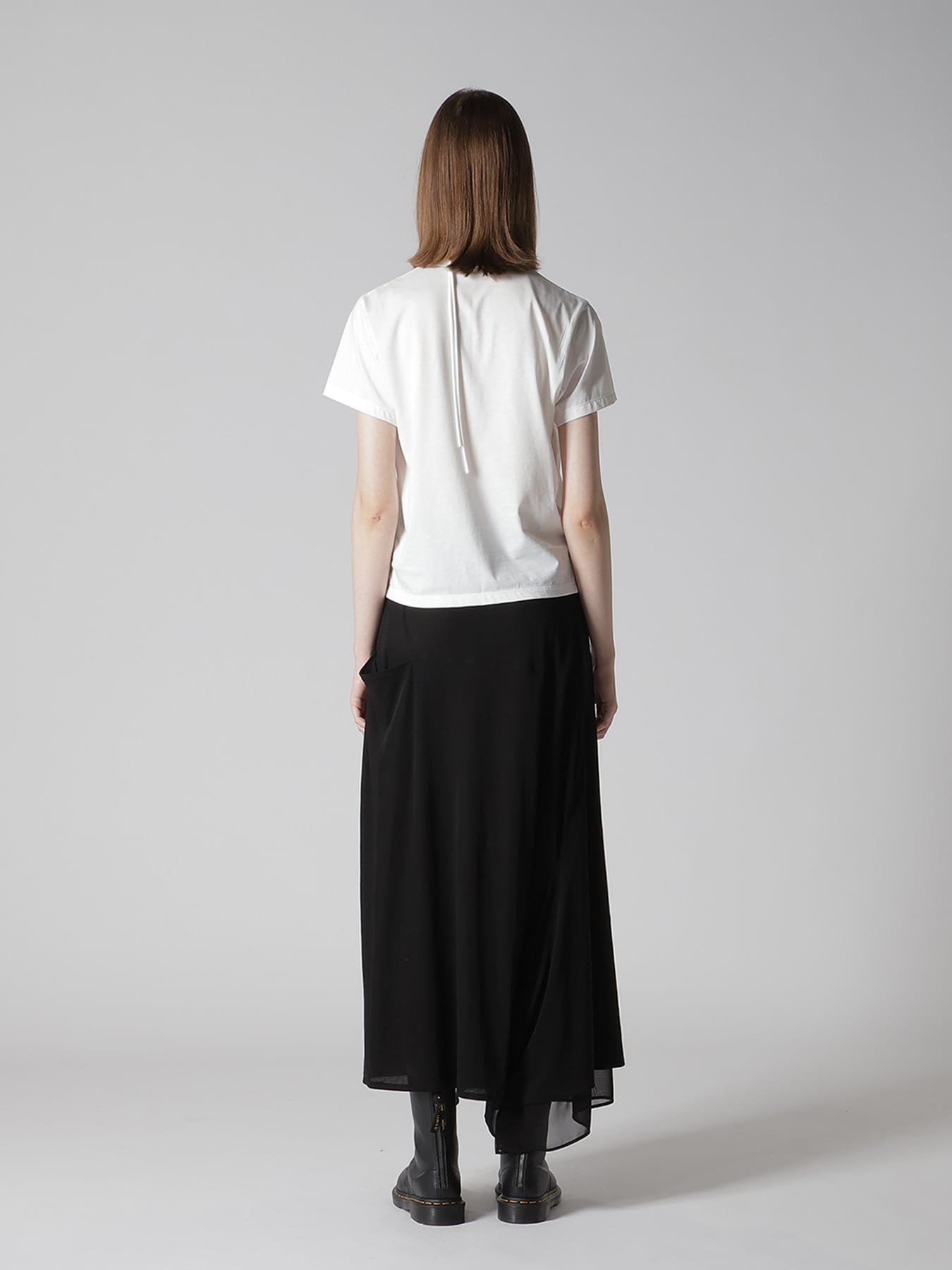 COTTON JERSEY SHAKA BUTTON SHORT SLEEVE TEE