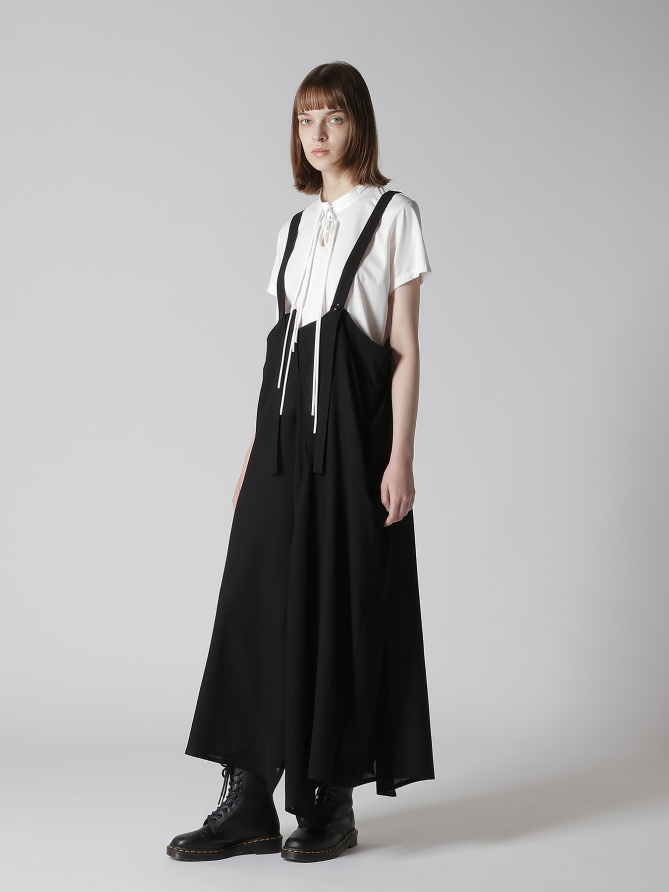 COTTON JERSEY SHAKA BUTTON SHORT SLEEVE TEE