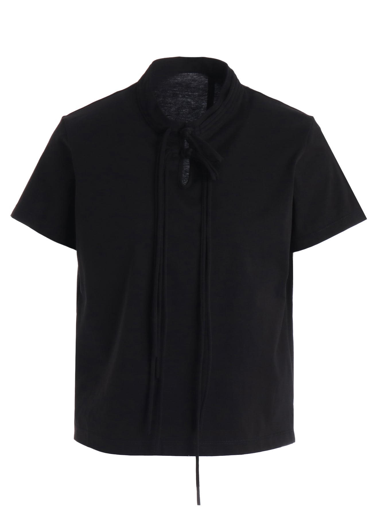 COTTON JERSEY SHAKA BUTTON SHORT SLEEVE TEE