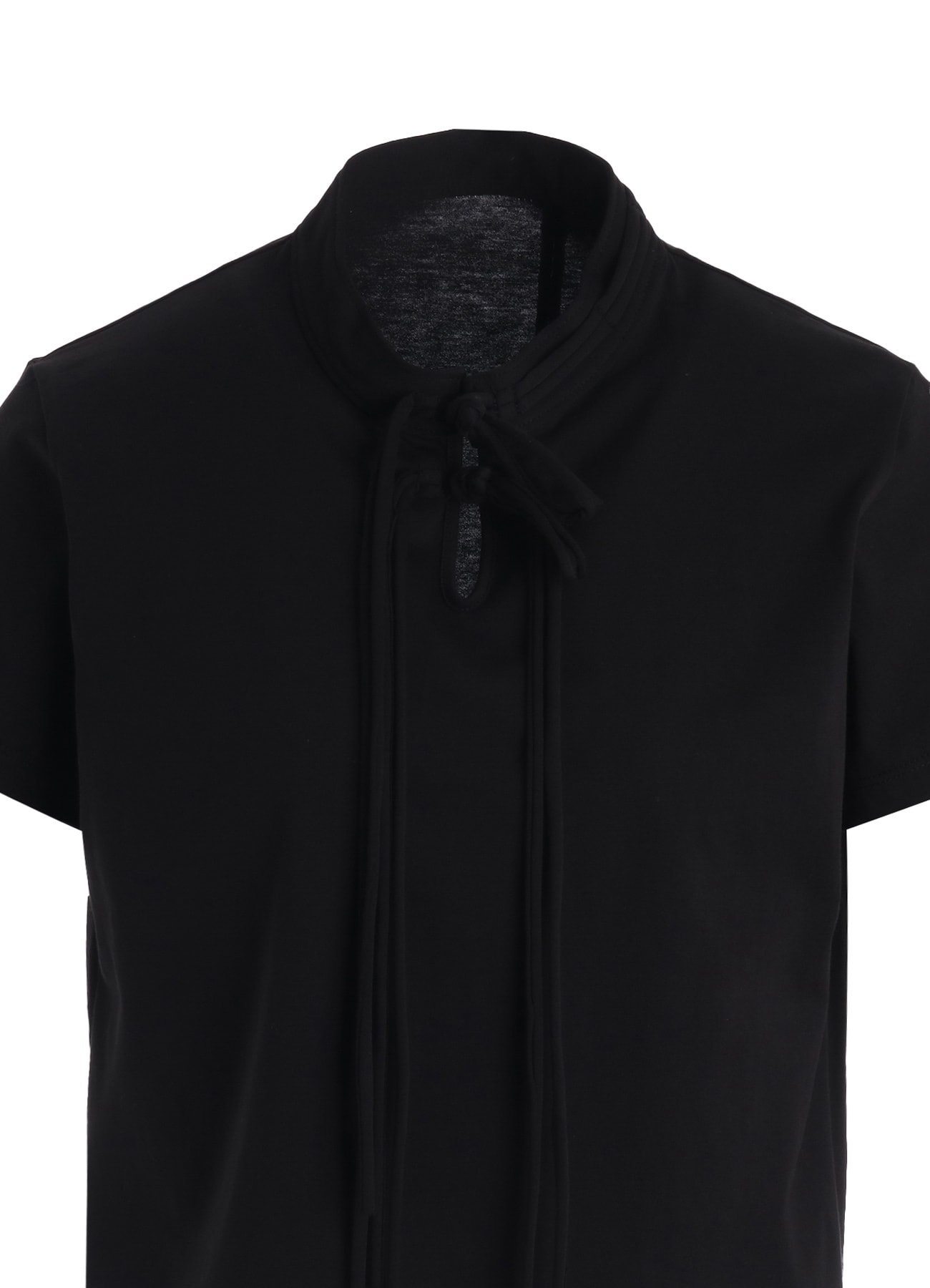 COTTON JERSEY SHAKA BUTTON SHORT SLEEVE TEE