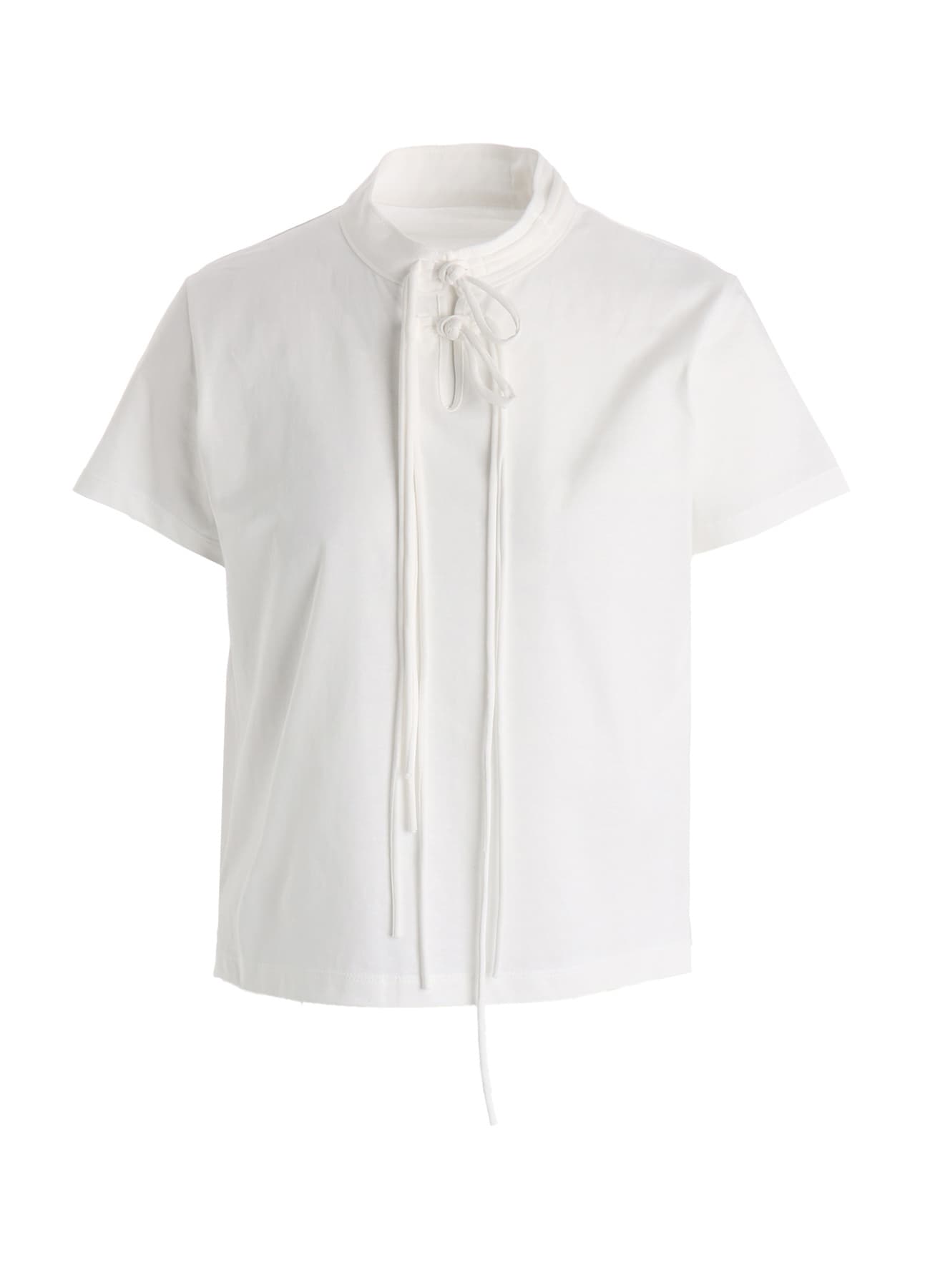 COTTON JERSEY SHAKA BUTTON SHORT SLEEVE TEE