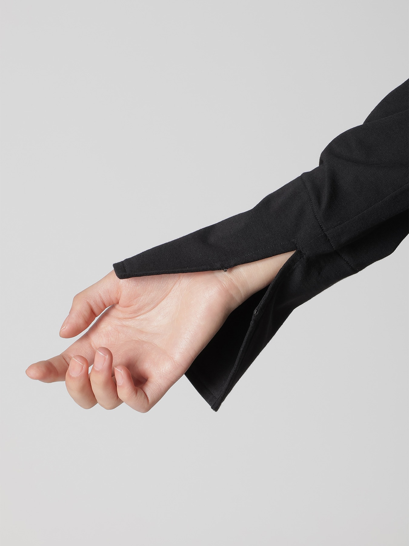 COTTON JERSEY SHAKA BUTTON CARDIGAN