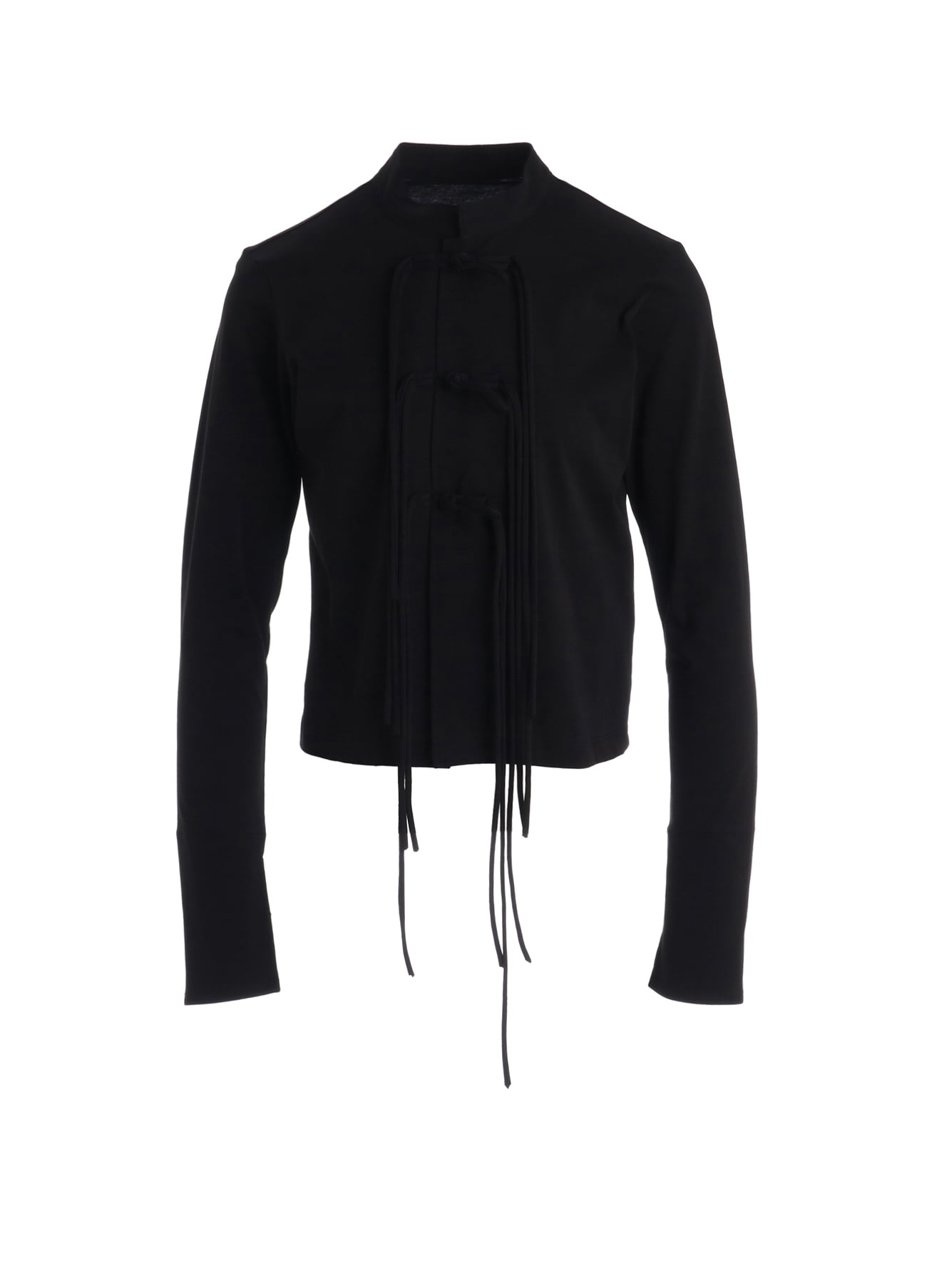 COTTON JERSEY SHAKA BUTTON CARDIGAN