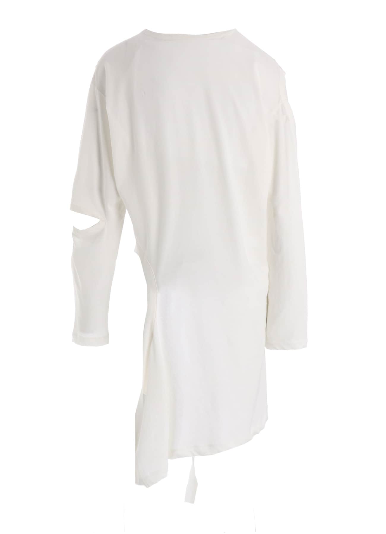 HARD-TWISTED JERSEY HOLLOW LONG SLEEVE TEE