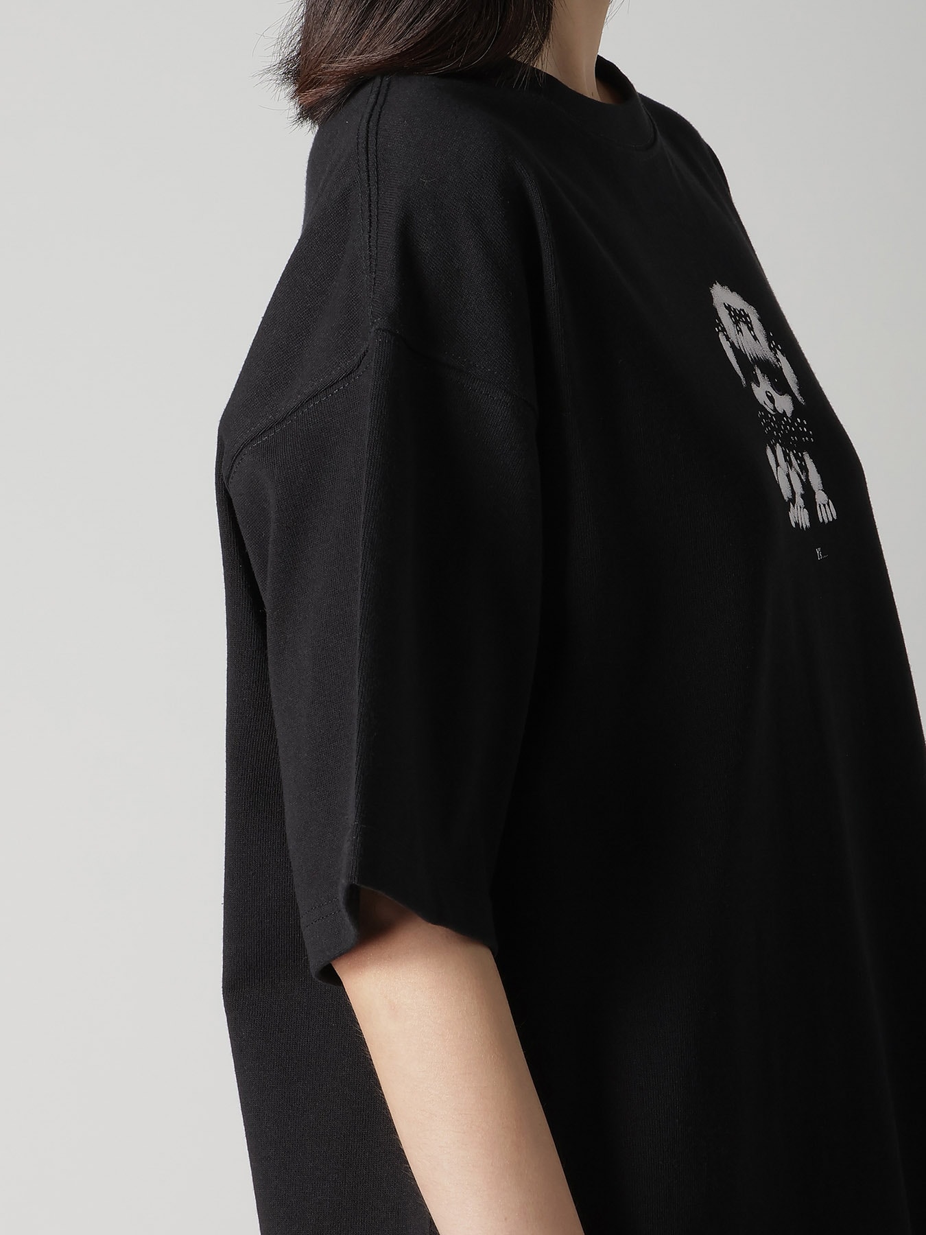 9.1OZ JERSEY DOG PRINT TEE