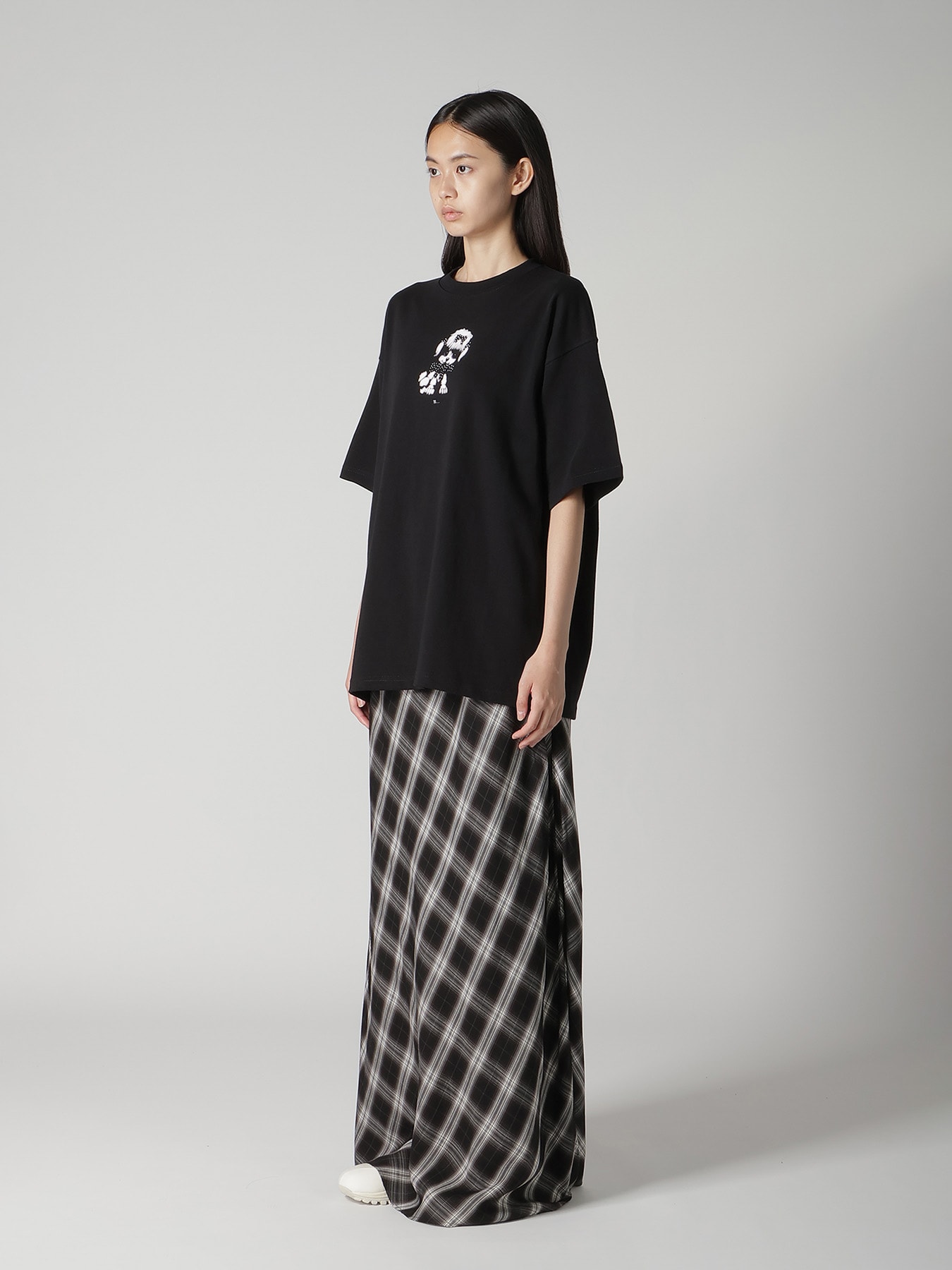 9.1OZ JERSEY DOG PRINT TEE