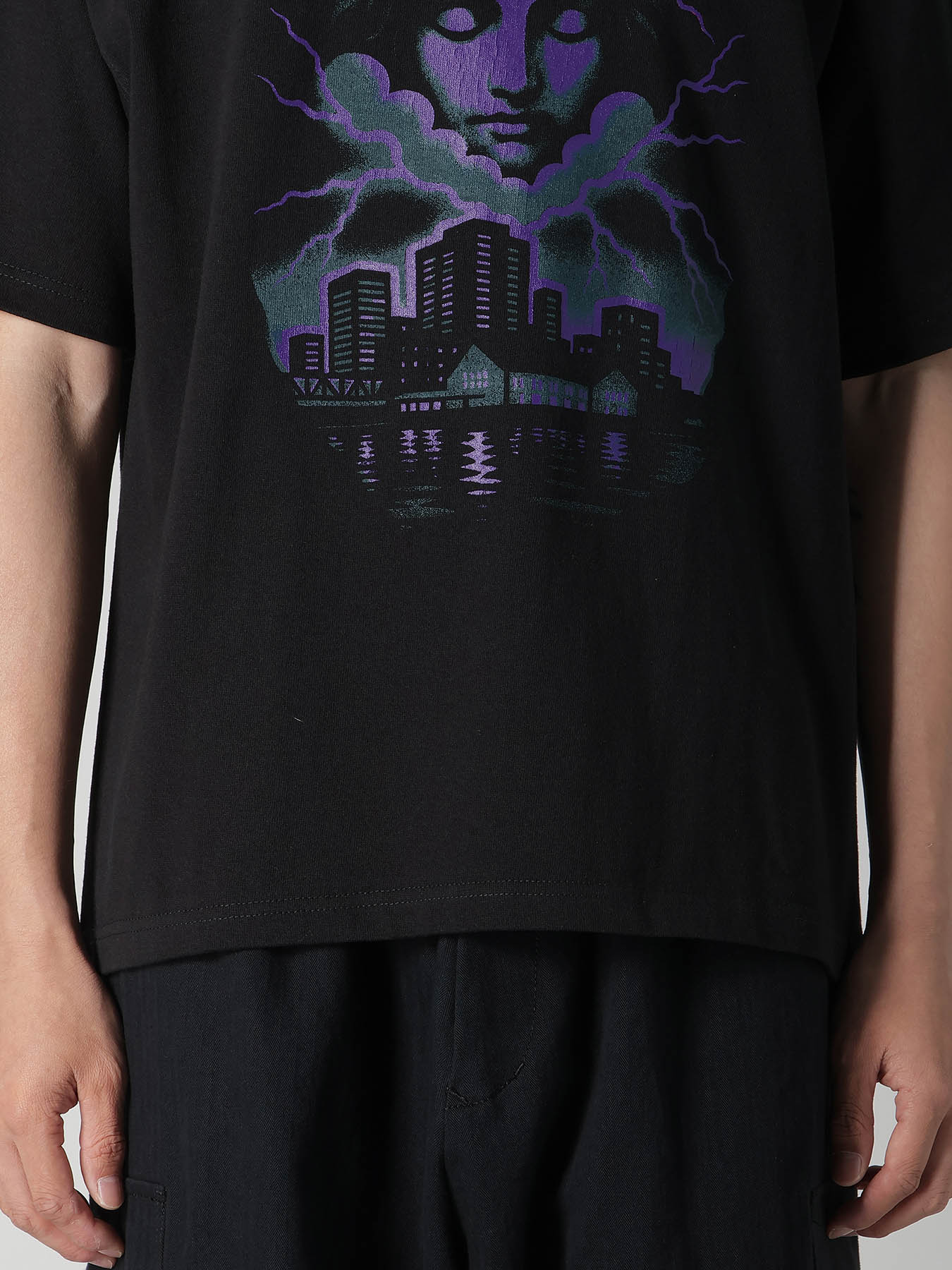 9.1OZ COTTON JERSERY GRAPHIC TEE