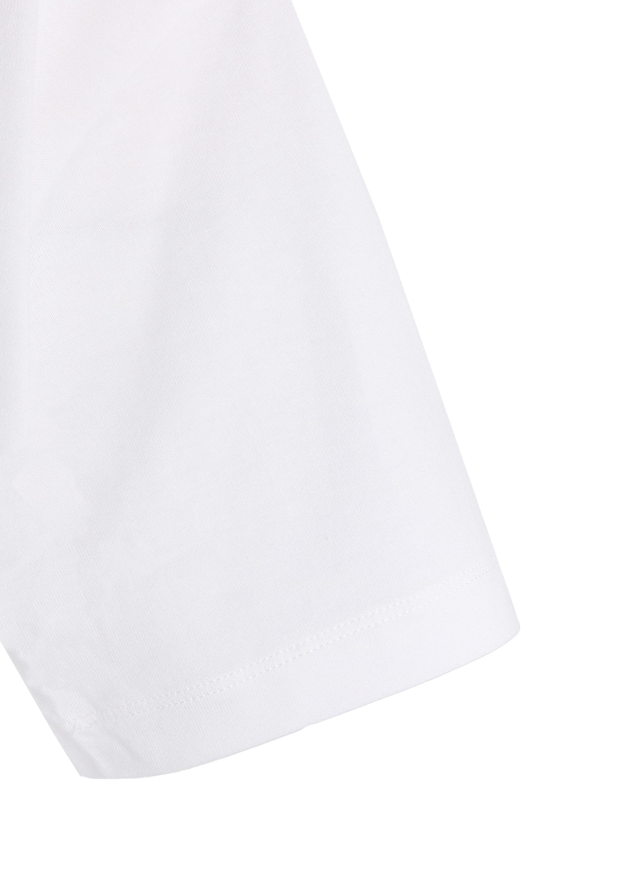COTTON JERSEY PLAID PRINT SHORT SLEEVE BIG TEE