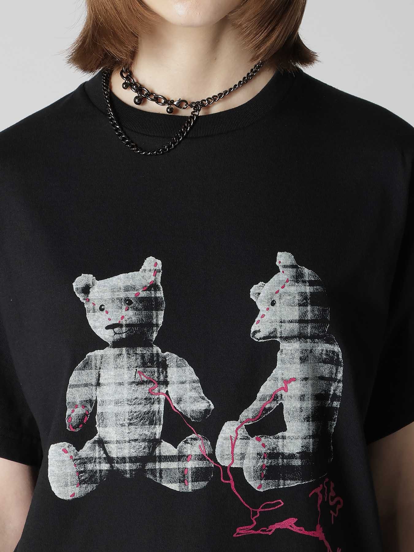 6.5OZ JERSEY BEAR GRAPHIC PRINT TEE
