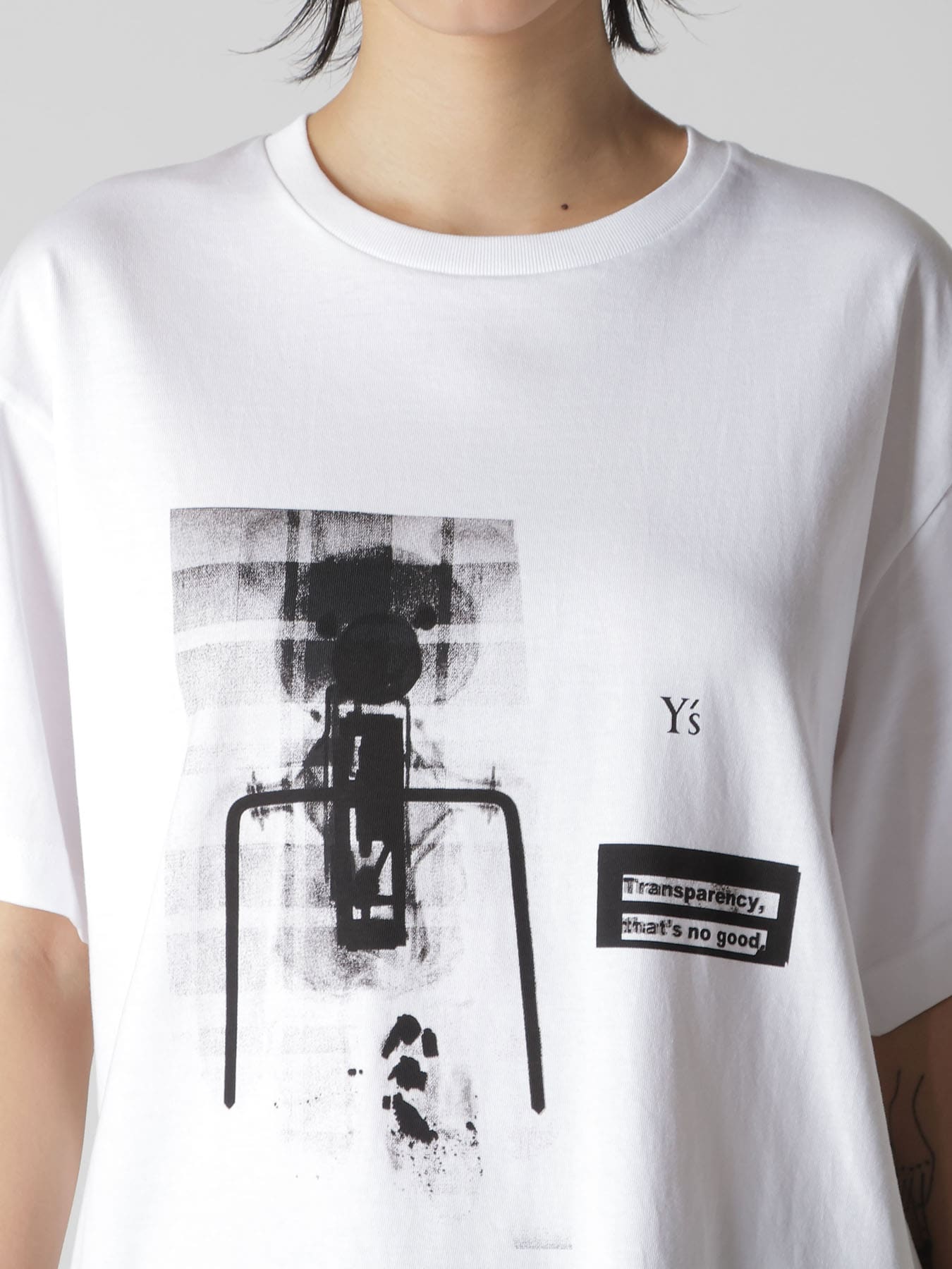 6.5OZ JERSEY BEAR GRAPHIC PRINT TEE