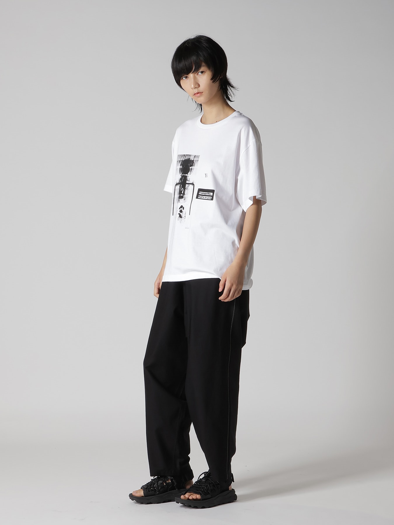 6.5OZ JERSEY BEAR GRAPHIC PRINT TEE