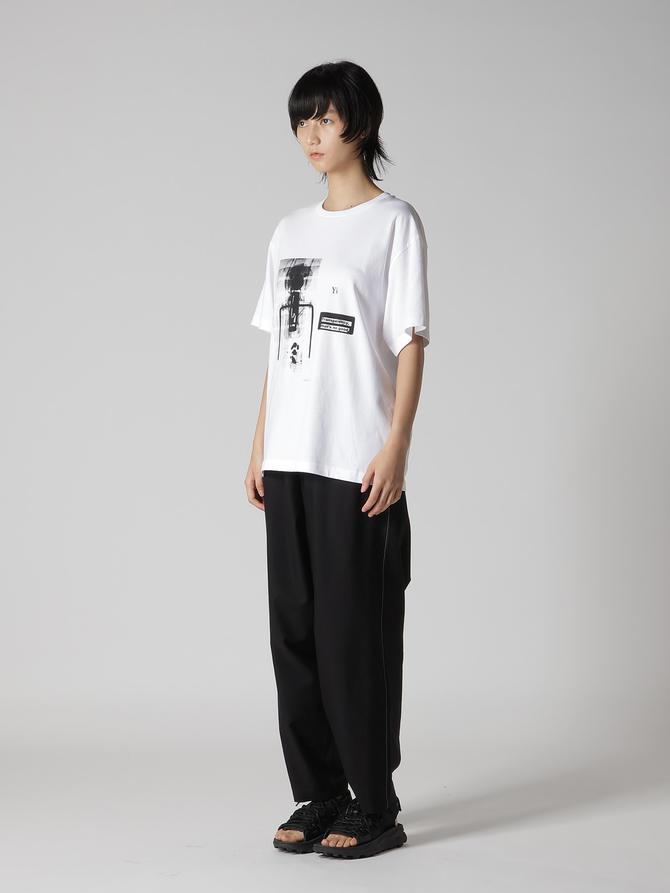 6.5OZ JERSEY BEAR GRAPHIC PRINT TEE