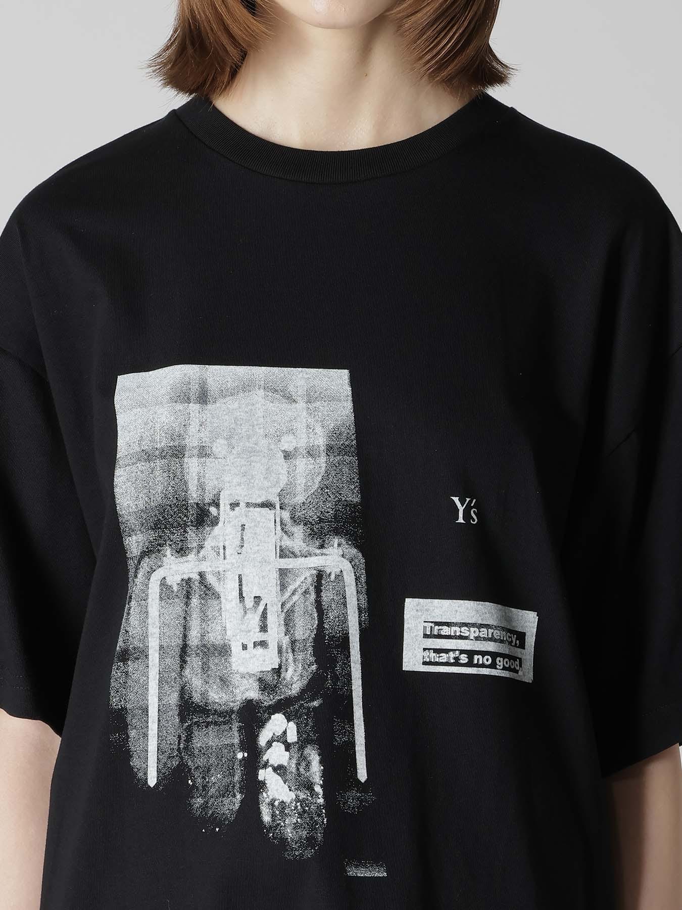 6.5OZ JERSEY BEAR GRAPHIC PRINT TEE