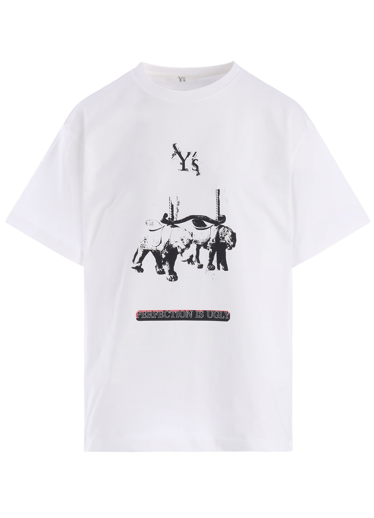 COTTON JERSEY TIGER PRINT TEE