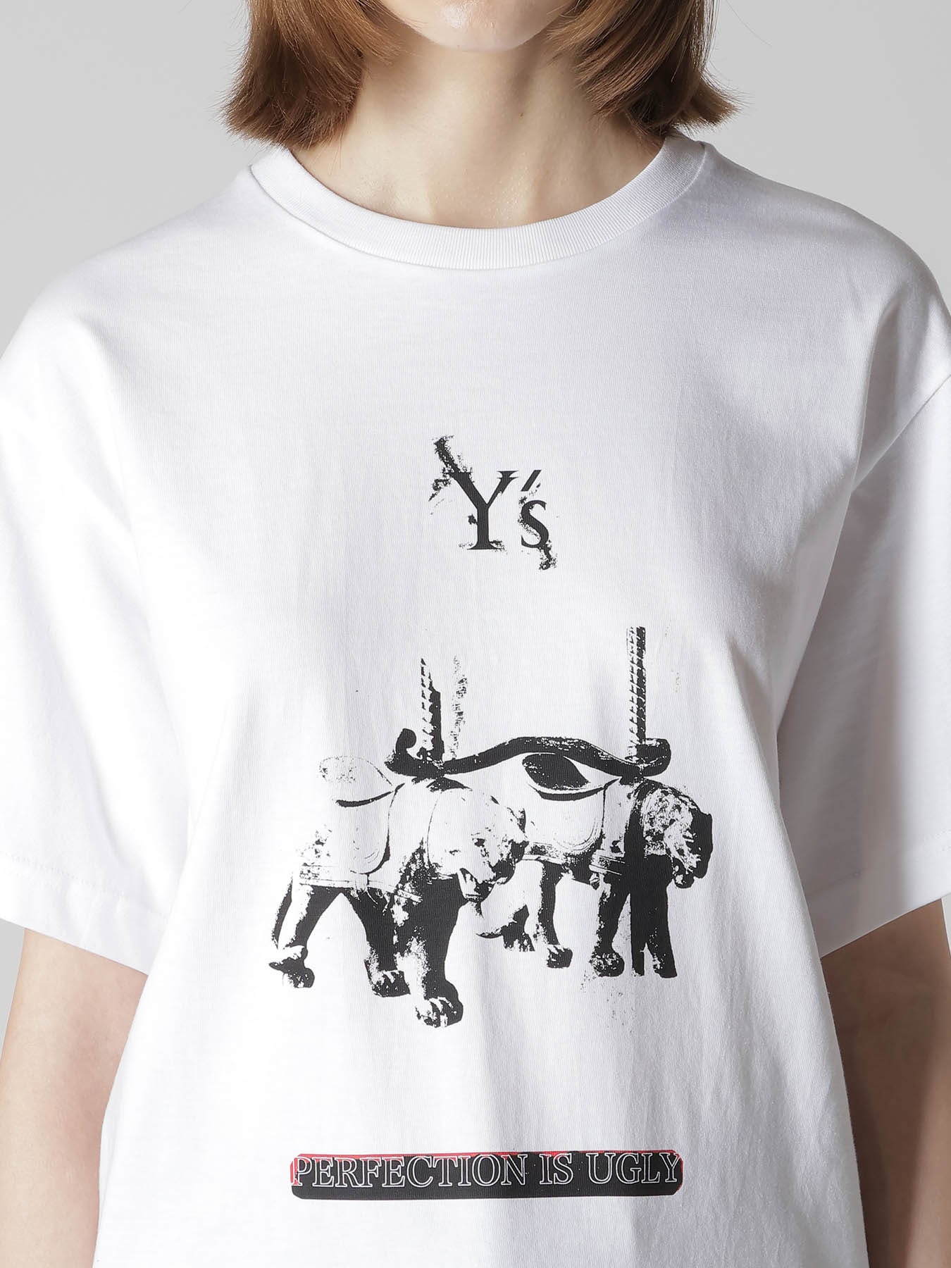 COTTON JERSEY TIGER PRINT TEE