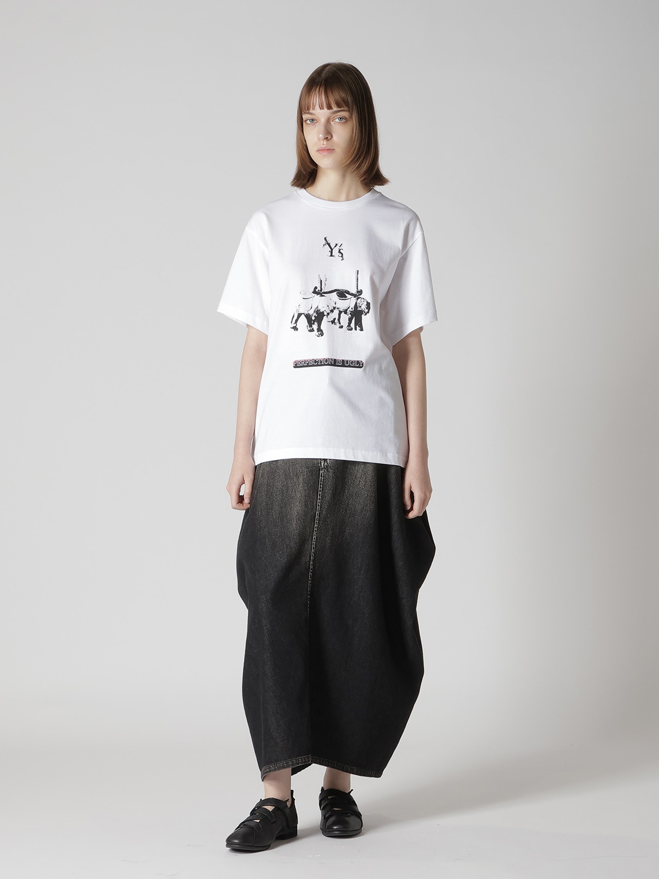 COTTON JERSEY TIGER PRINT TEE