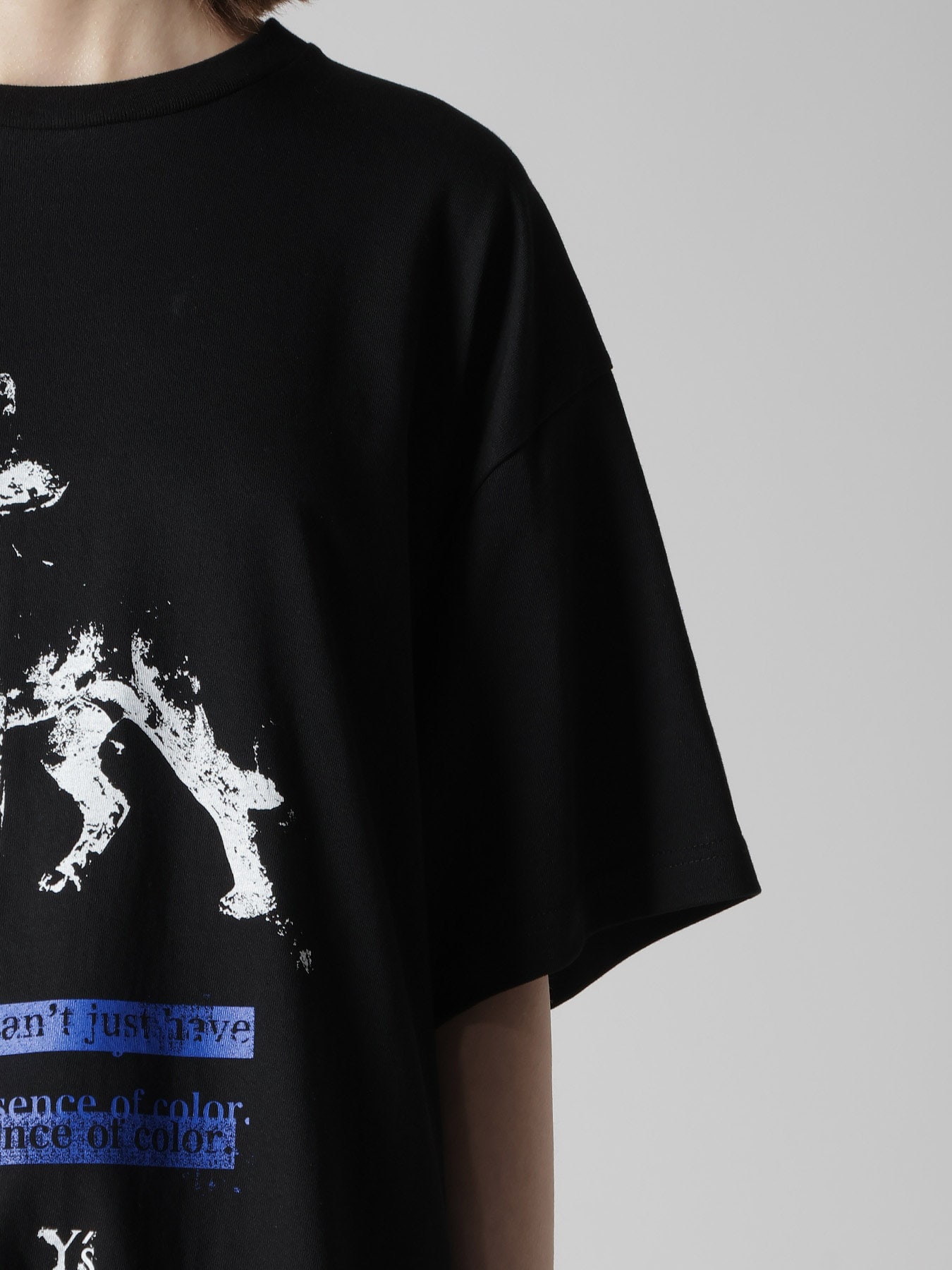 COTTON JERSEY DOG PIGMENT PRINT TEE