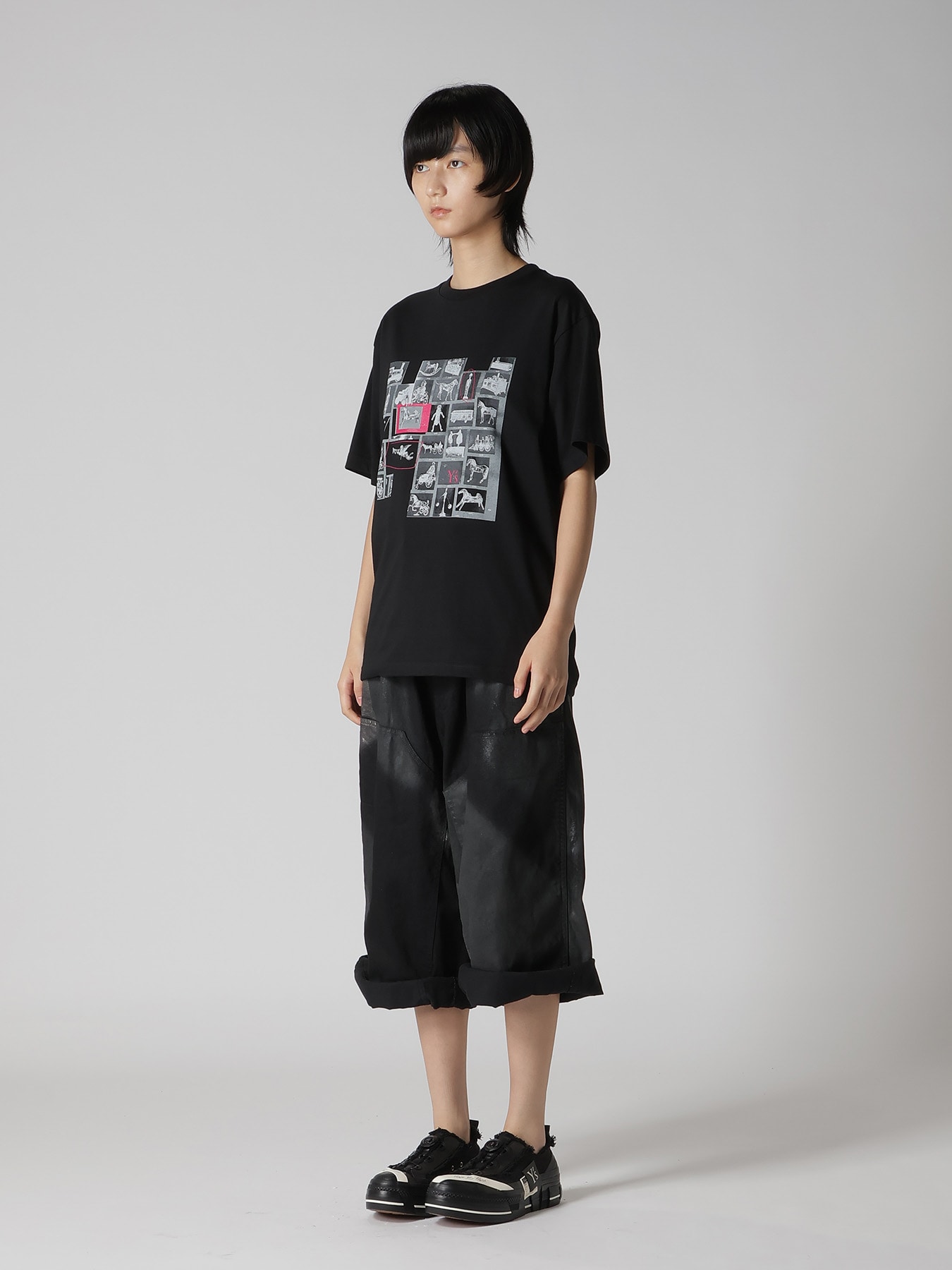 COTTON JERSEY TOY PIGMENT PRINT TEE