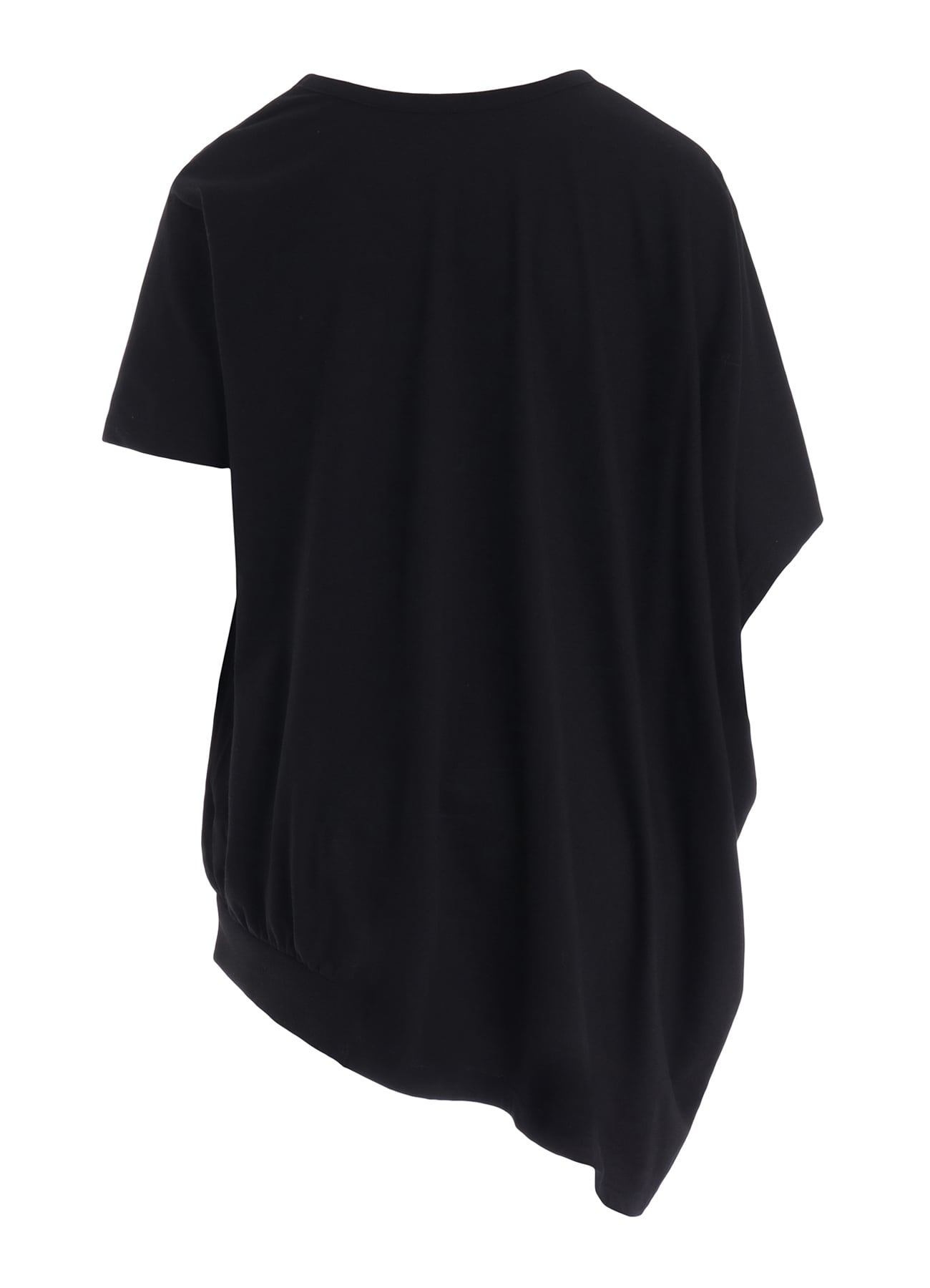 JERSEY ANGEL DOT PIGMENT PRINT ASYMMETRIC TEE