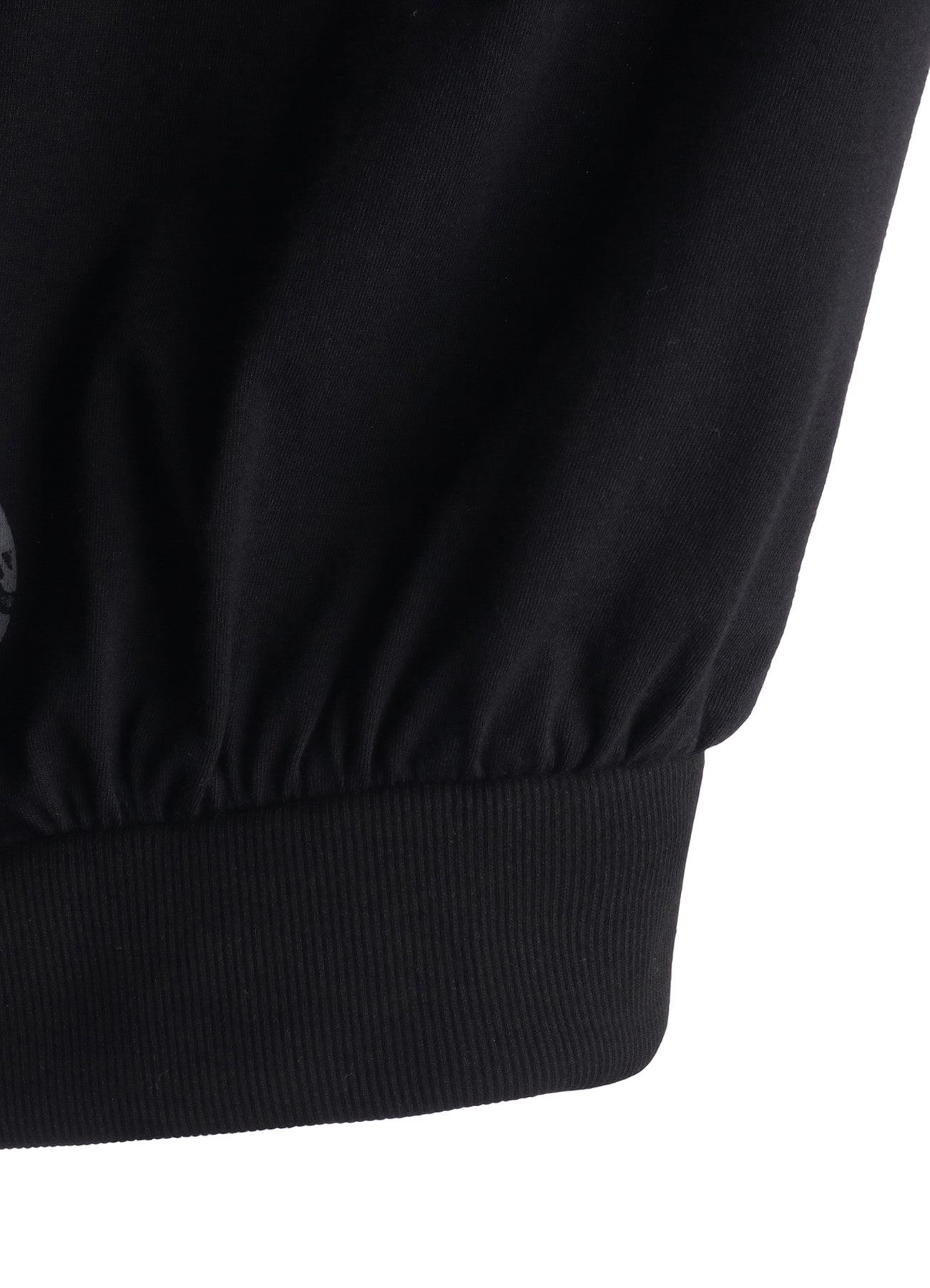 JERSEY ANGEL DOT PIGMENT PRINT ASYMMETRIC TEE