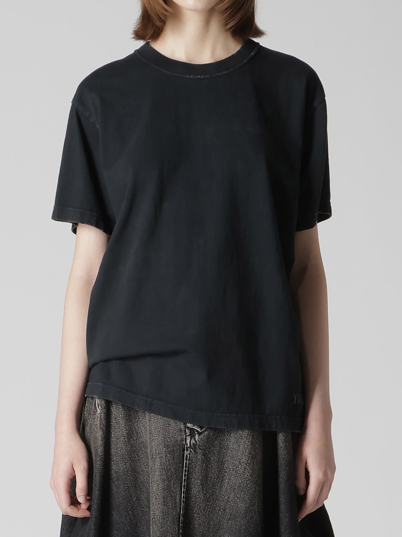 7.4OZ COTTON JERSEY SULFUR-DYED SHORT SLEEVE TEE