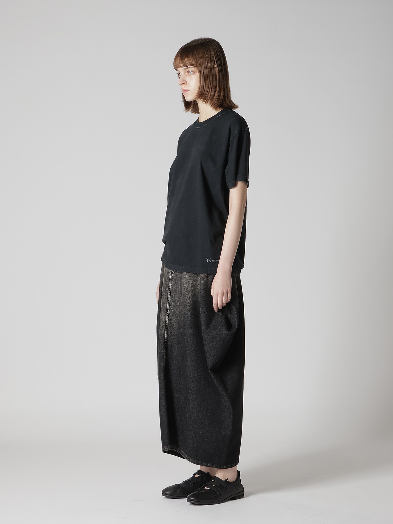 7.4OZ COTTON JERSEY SULFUR-DYED SHORT SLEEVE TEE